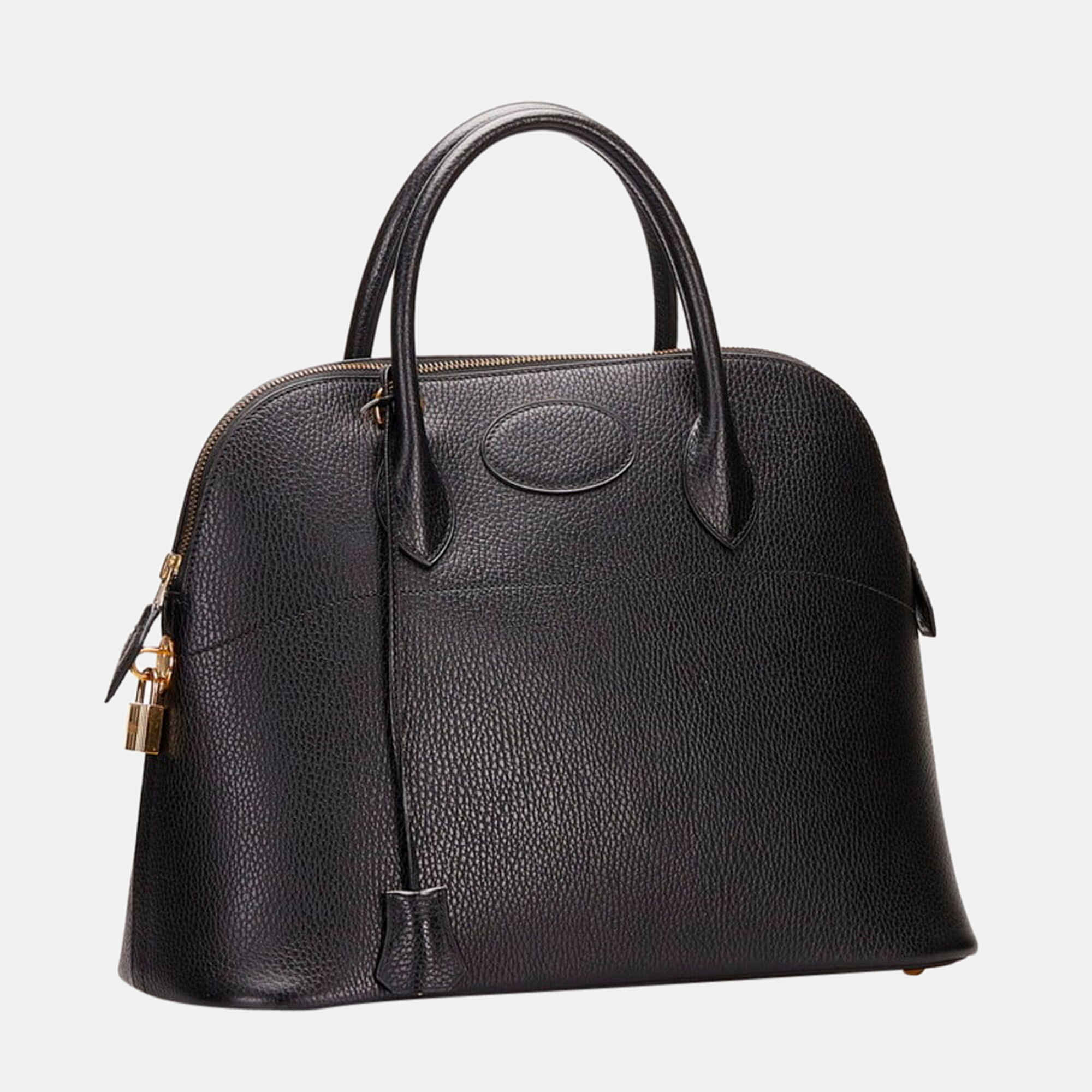 

Hermes Bolide 37 Handbag Shoulder Bag Black Ardennes Ladies