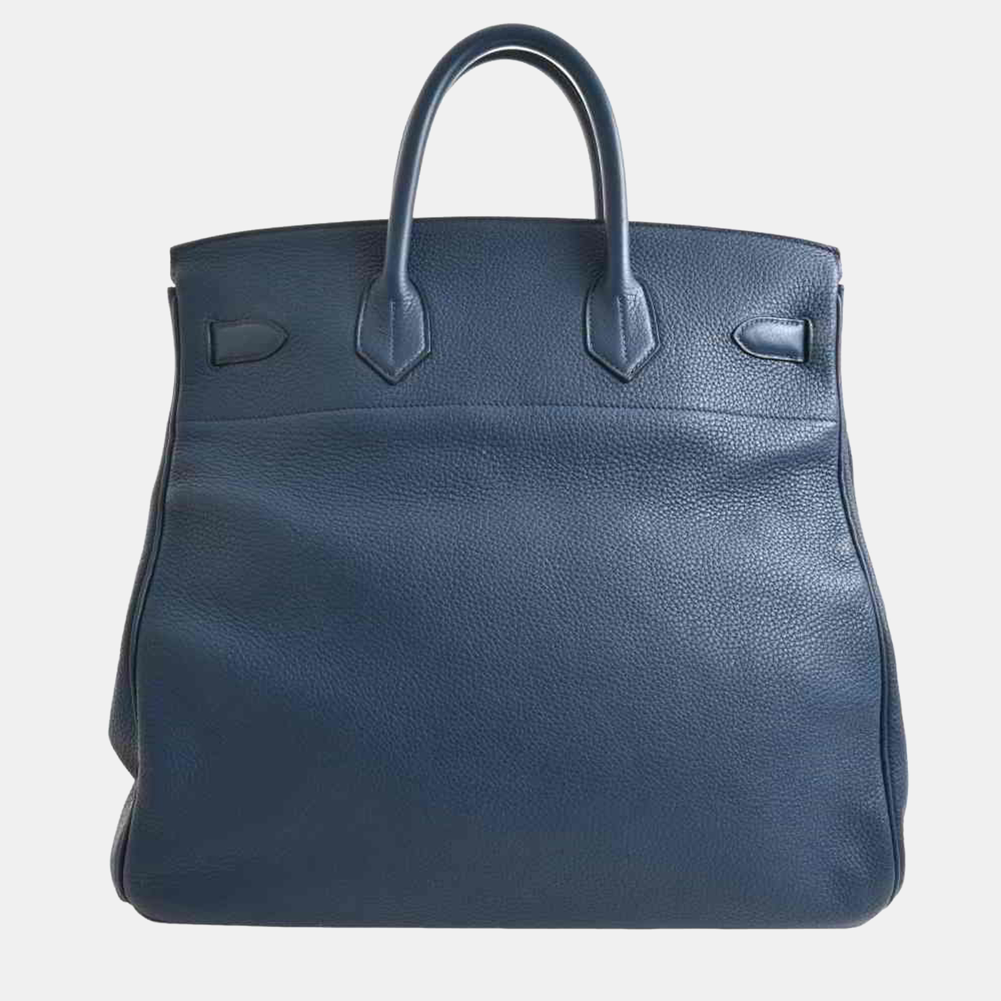 

Hermes Togo Hauta Croix 40 Boston Bag Navy, Blue