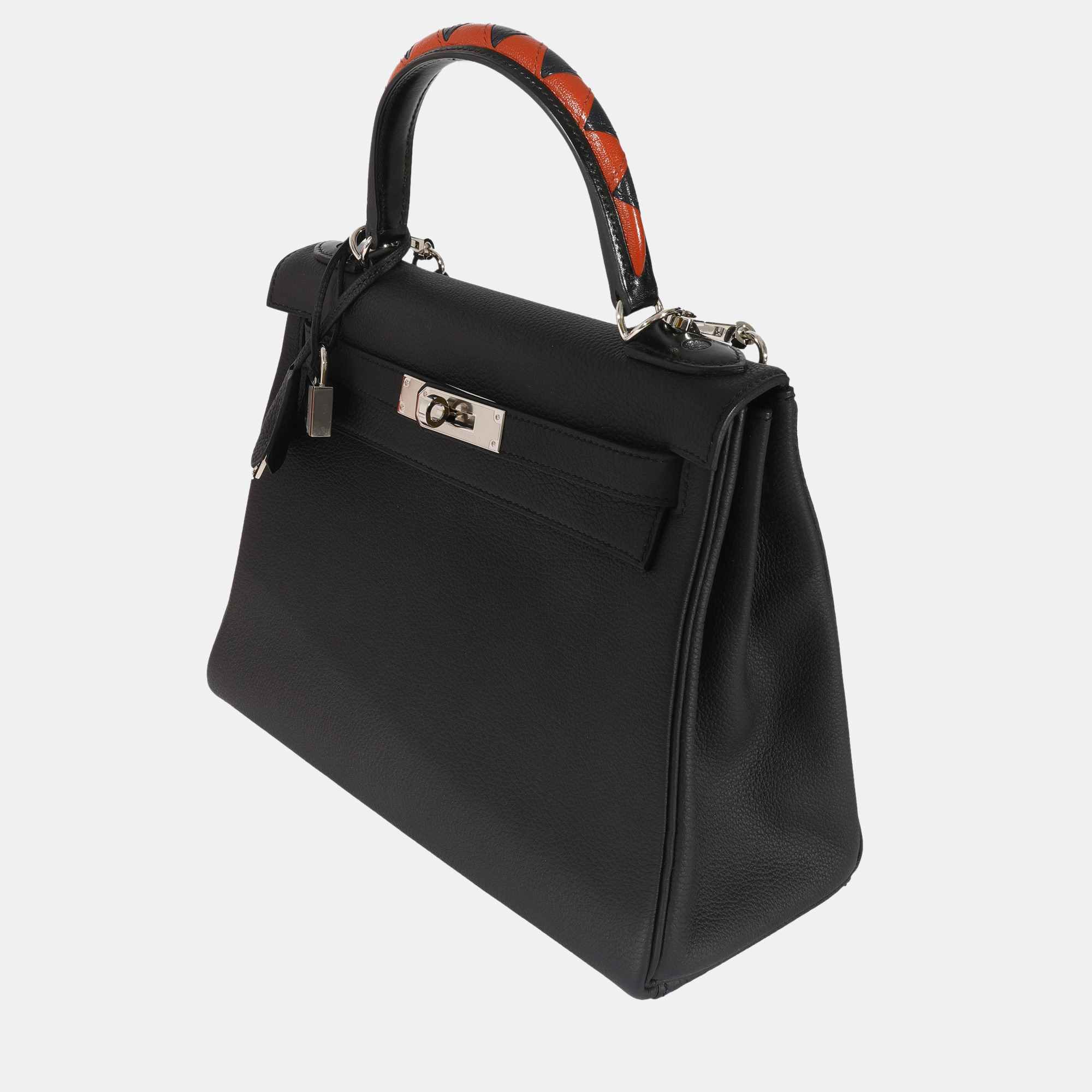 

Hermes Togo Au Galop Bleu Indigo Kelly 28, Black