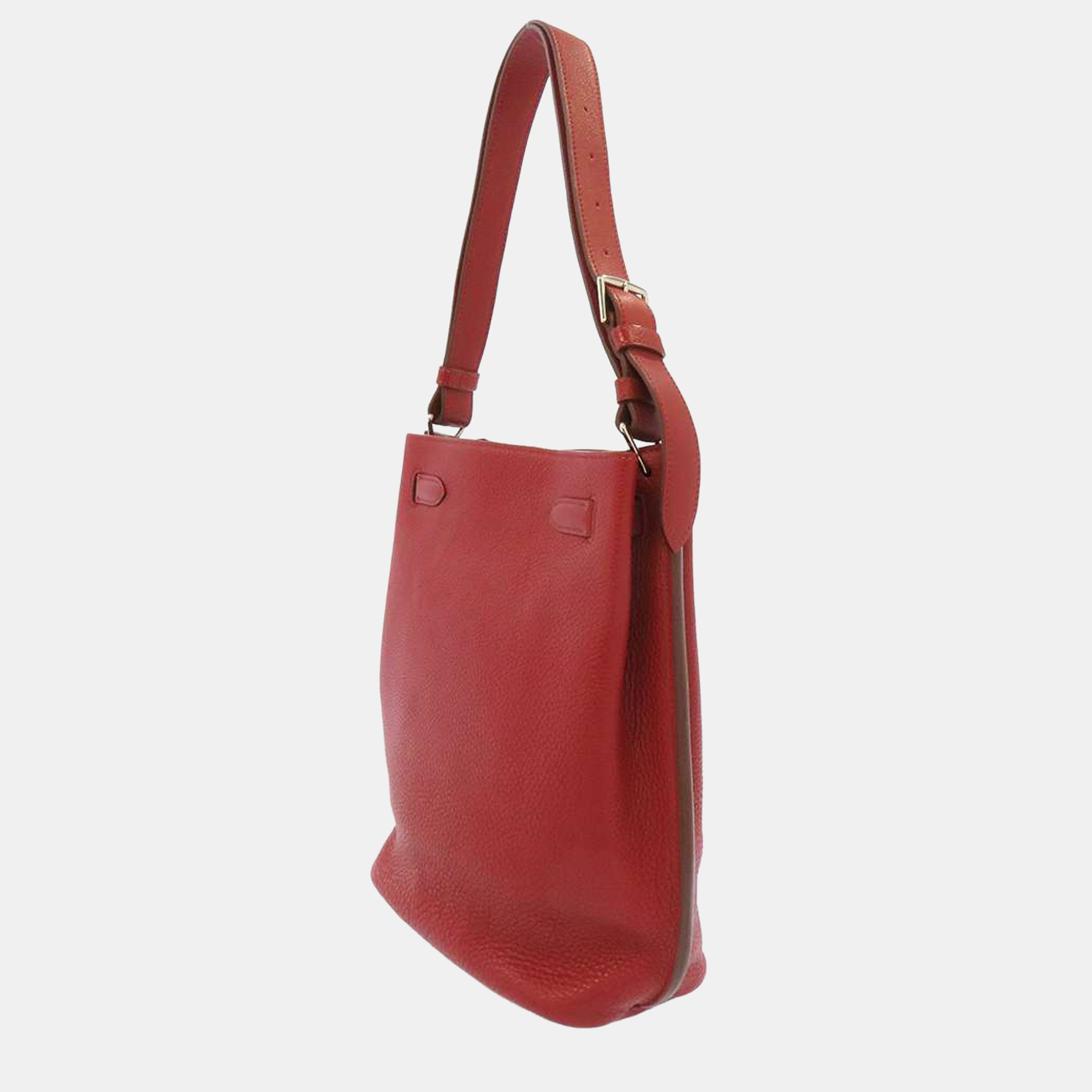 

Hermes Red Togo Leather So Kelly 22 Shoulder Bag
