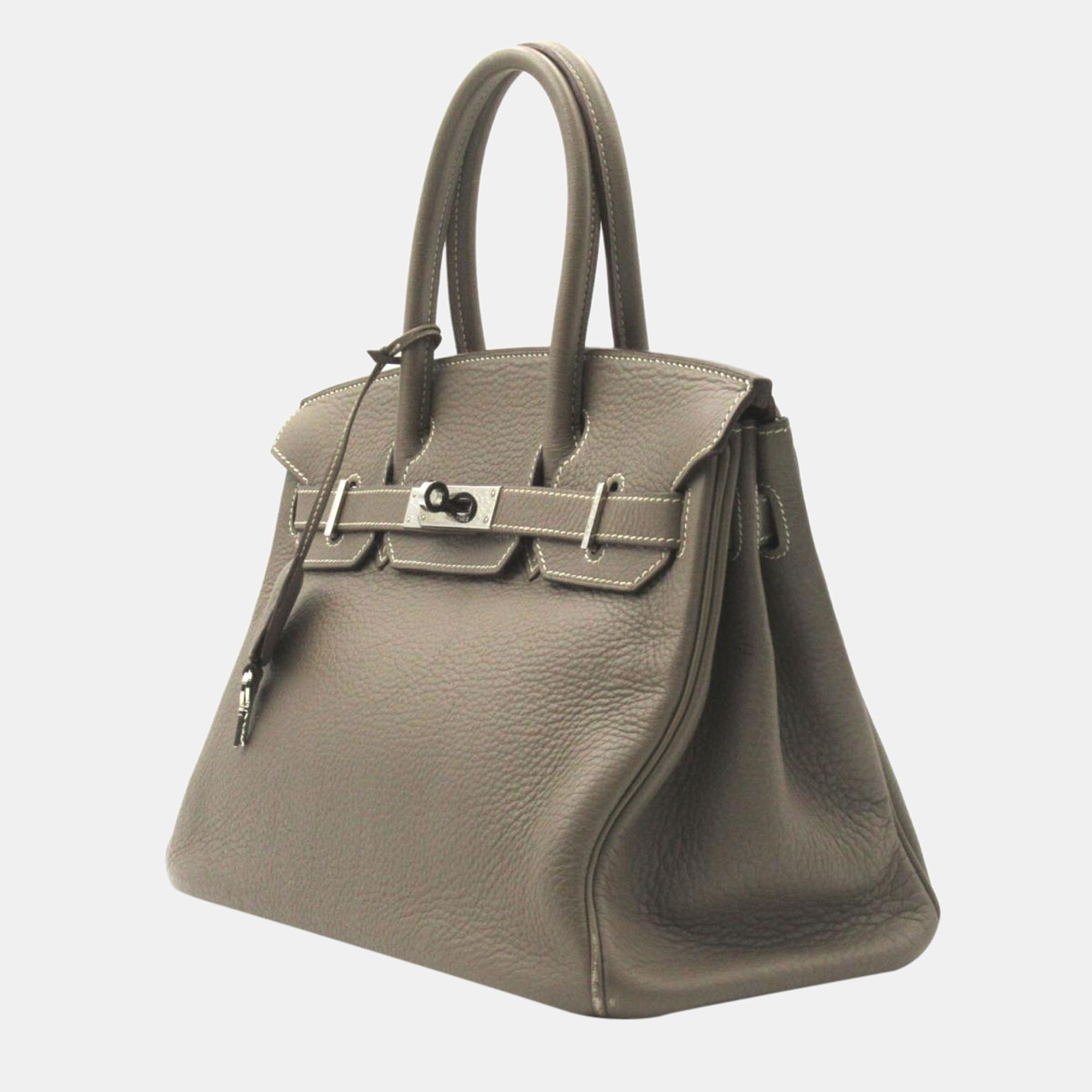 

Hermes Grey Togo Leather Palladium Hardware Birkin 30 Bag