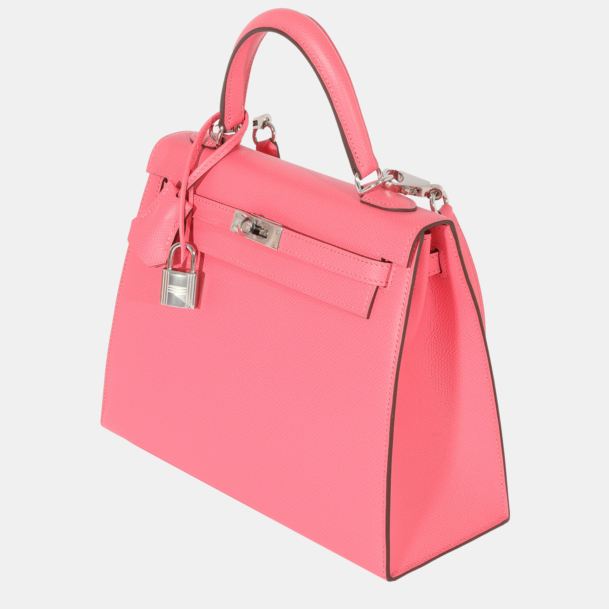

Hermes Rose Azalee Epsom Kelly 25 PHW, Pink