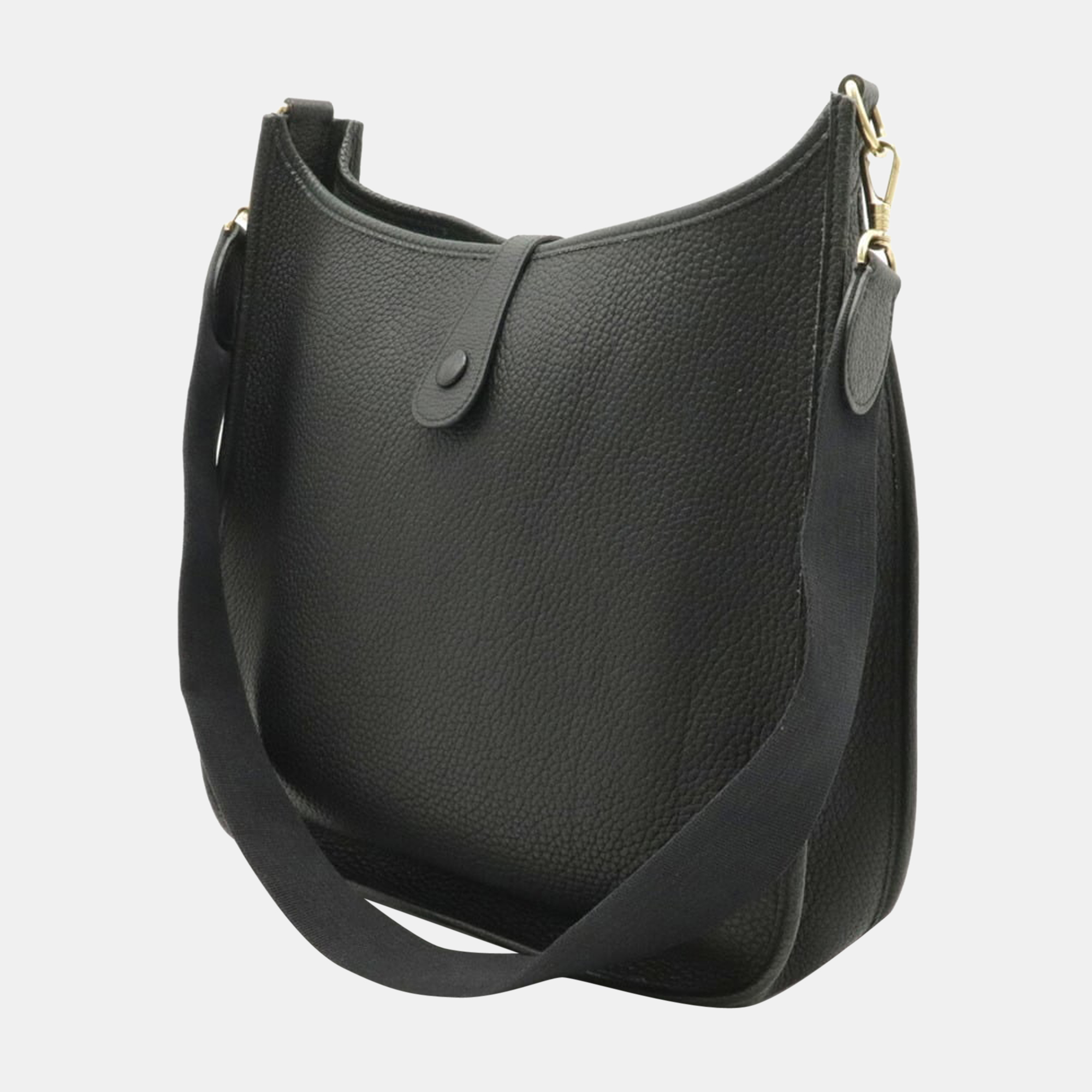 

Hermes Evelyn 1 PM shoulder bag Togo black C stamp