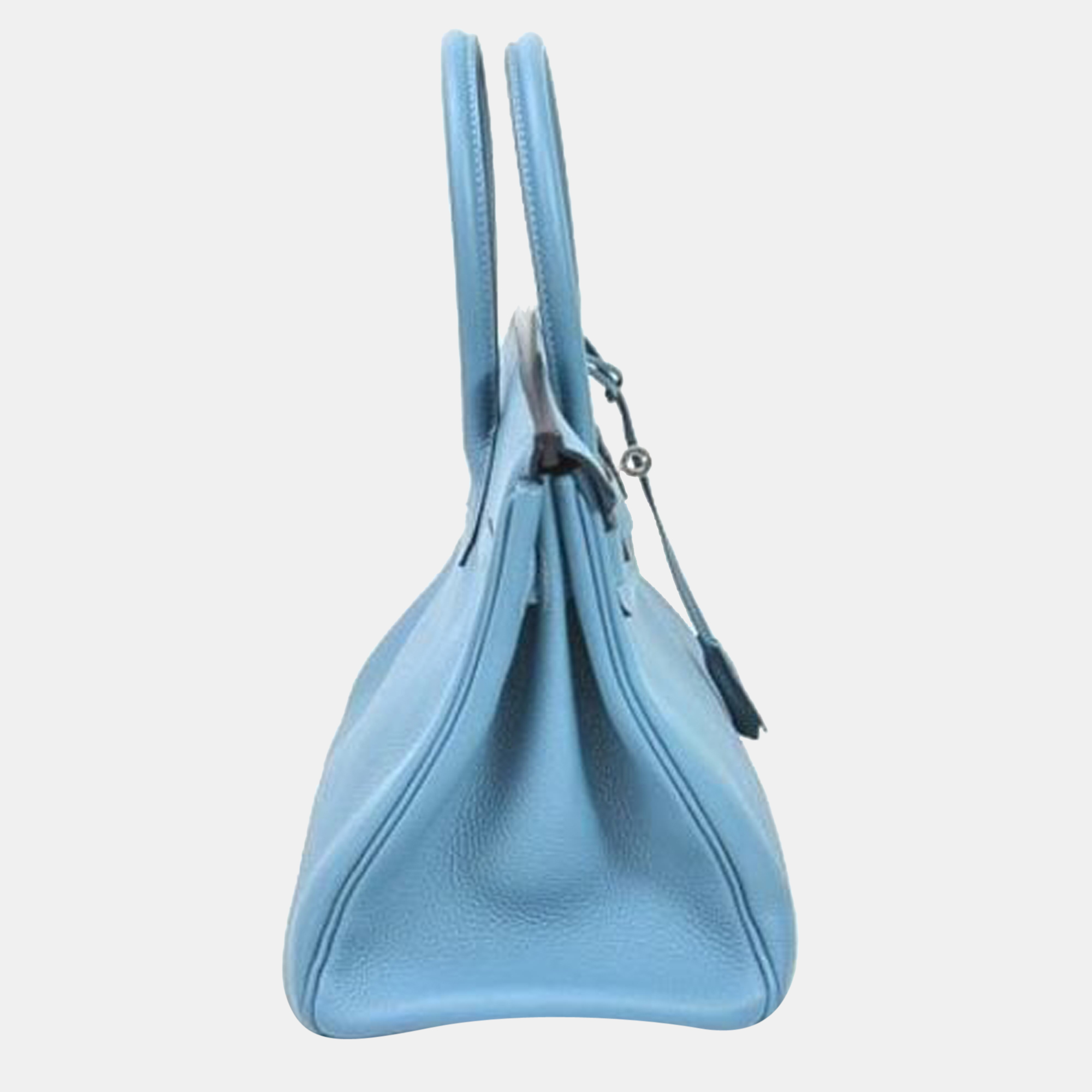 

Hermes Handbag Birkin 30 Azure Togo Ladies, Blue