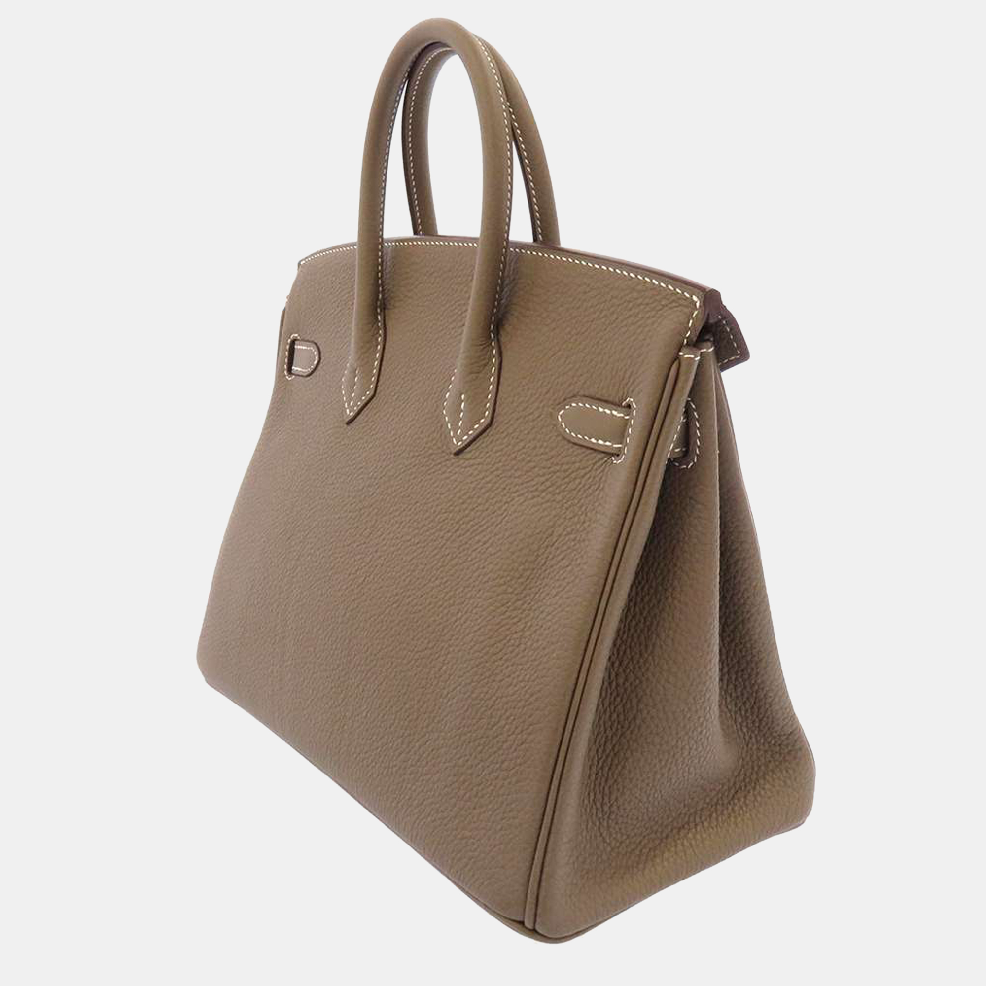 

Hermes Grey Togo Leather Palladium Hardware Birkin 25 Bag