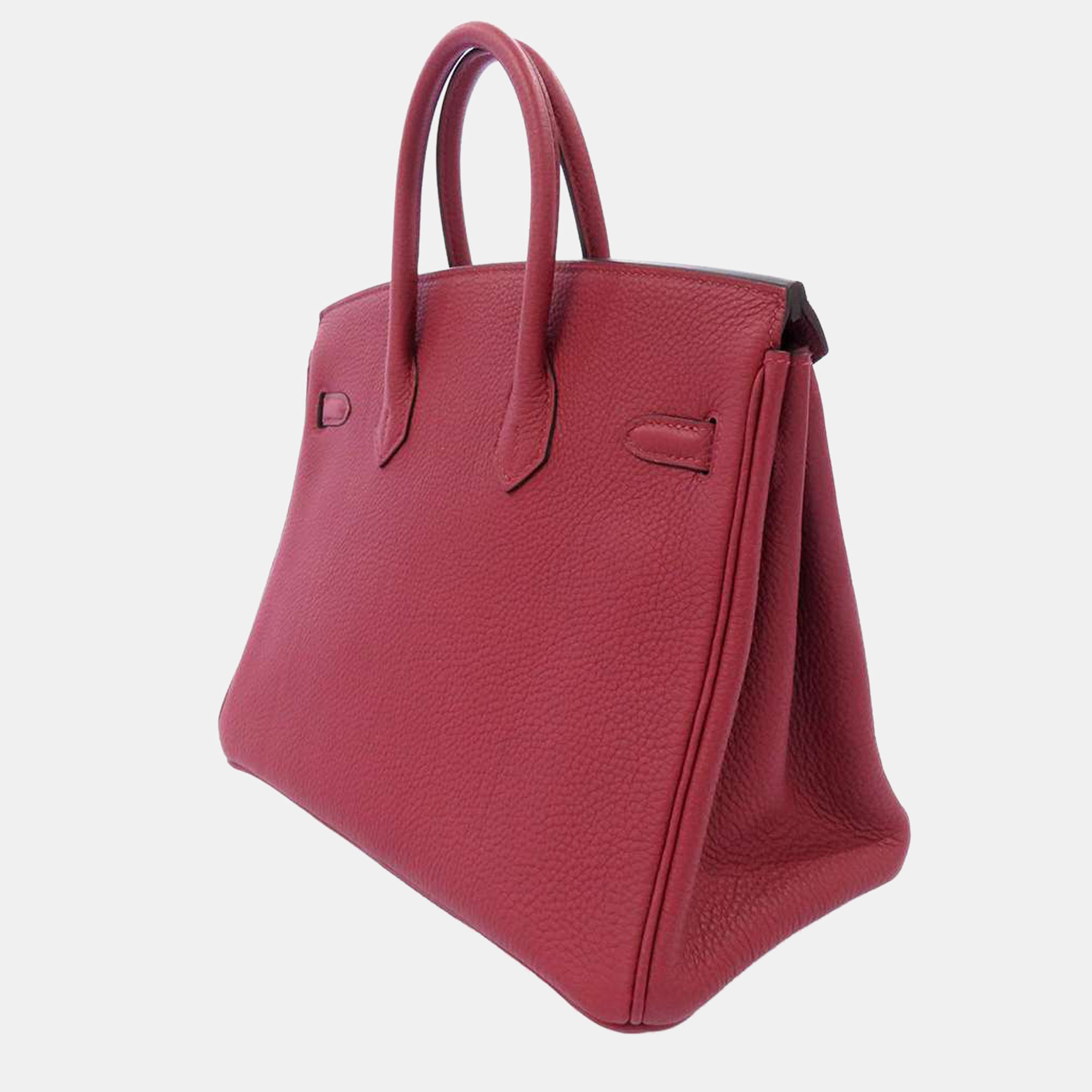 

Hermes Red Togo Leather Gold Hardware Birkin 25 Bag
