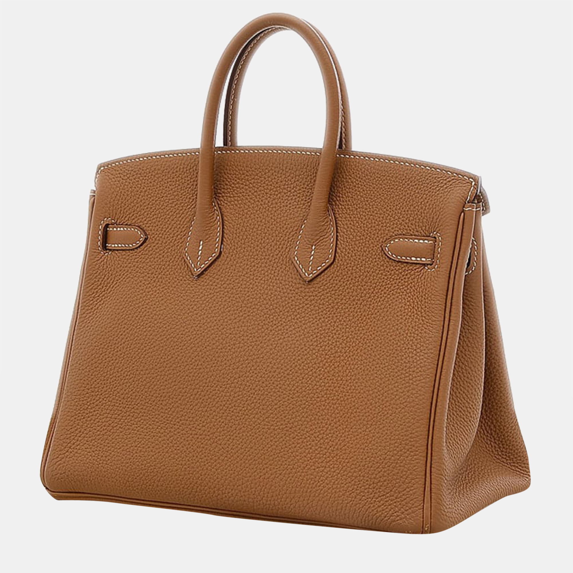 

Hermes Birkin 25 Togo handbag Gold hardware D stamp, Brown