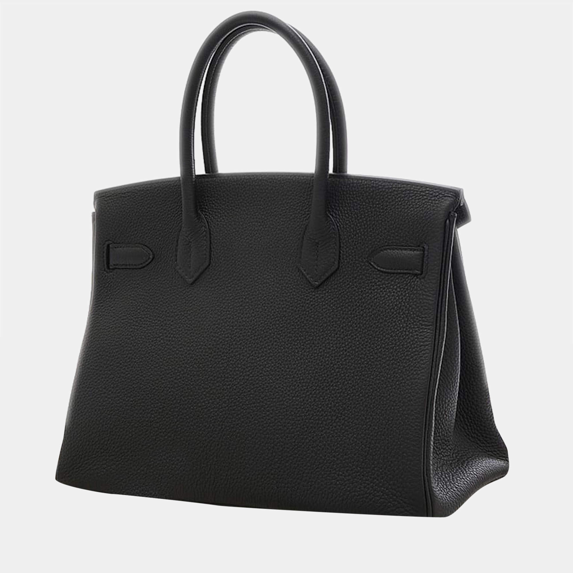 

Hermes Birkin 30 Togo handbag black rose gold hardware Z stamp