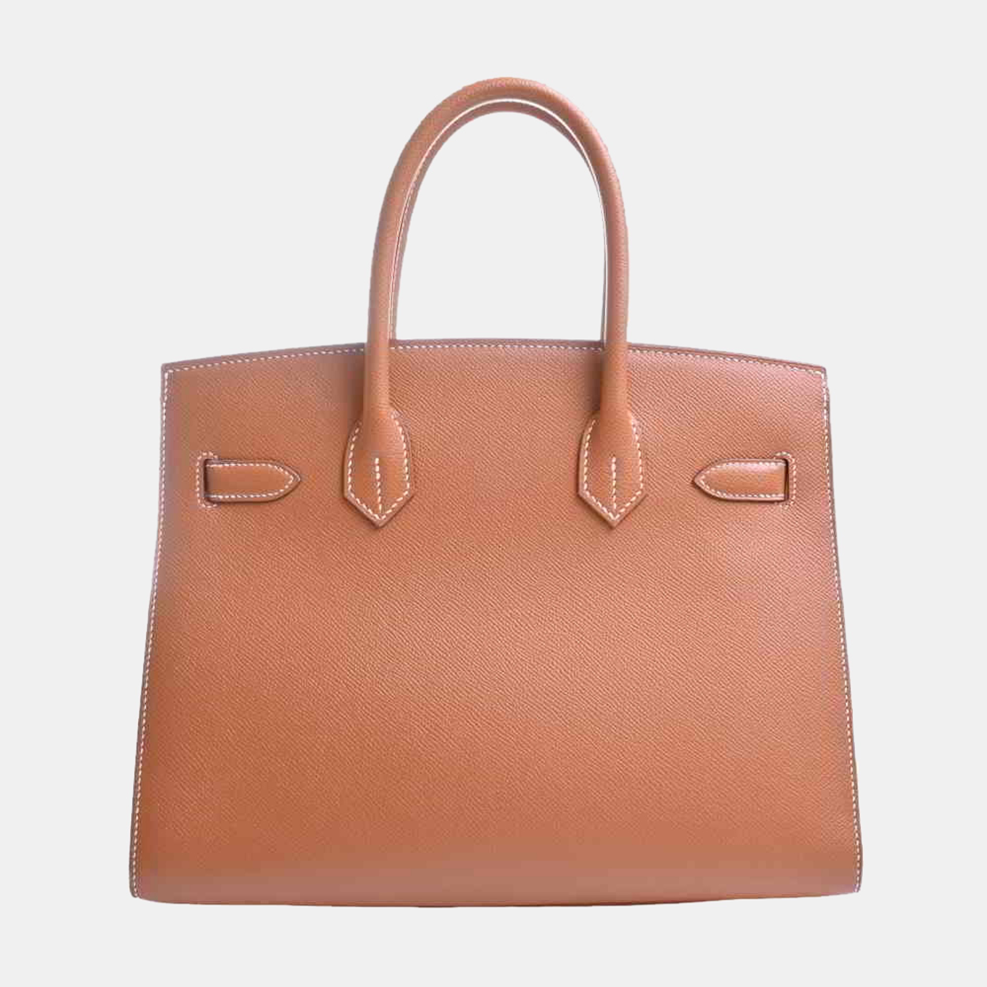 

Hermes Vaux Epsom Birkin 30 Handbag Brown