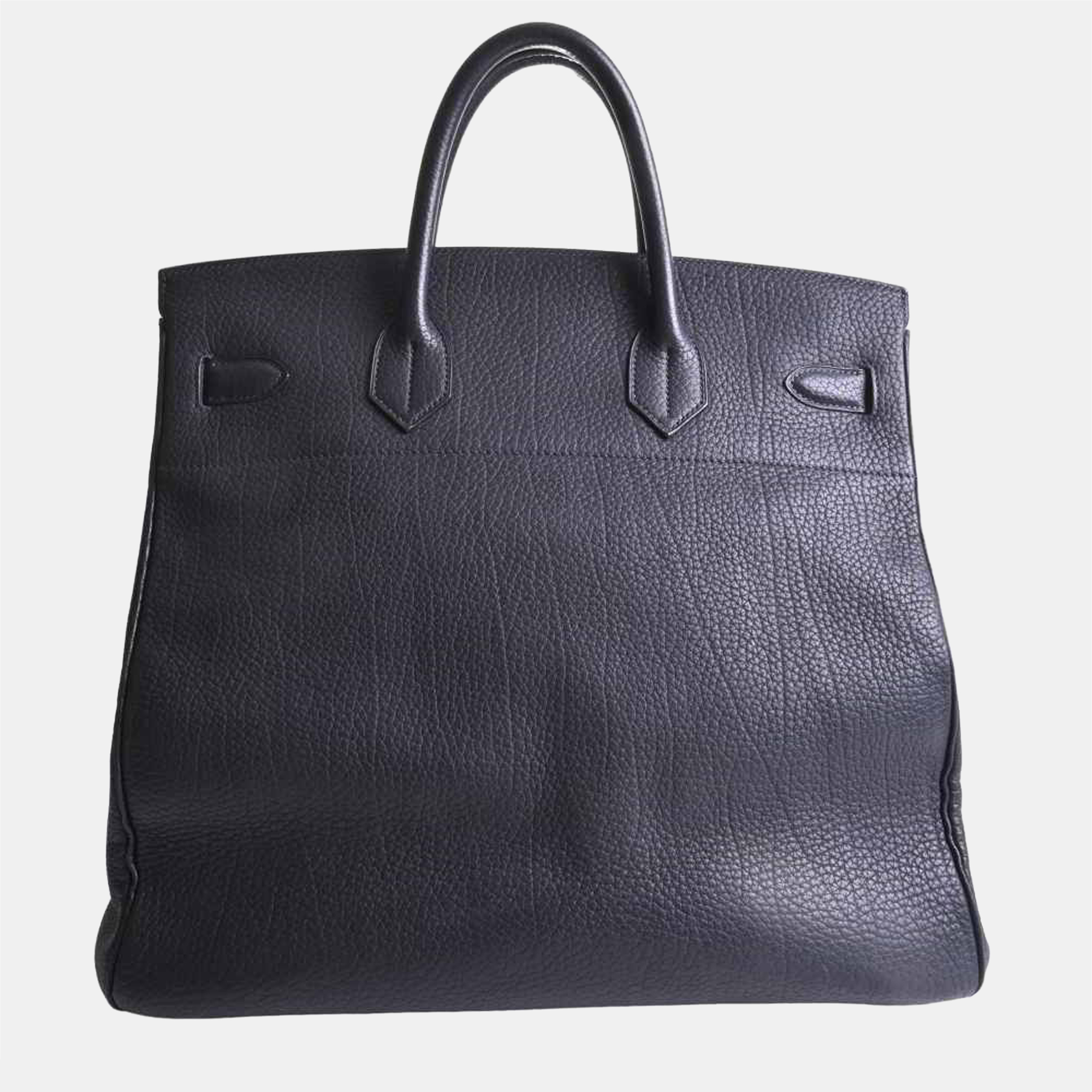 

Hermes Fjord Hauta Croix 45 Boston Bag Navy, Navy blue