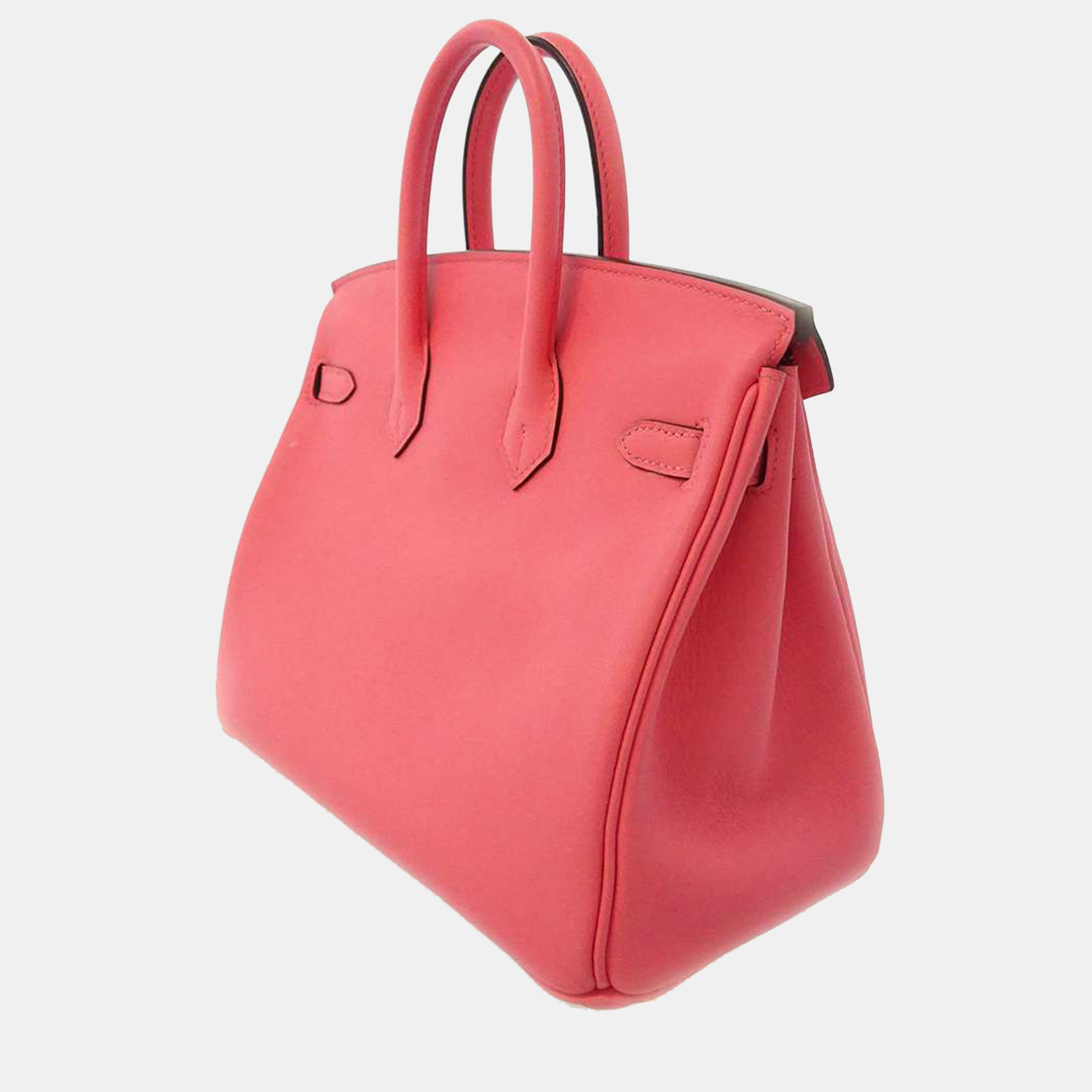 

Hermes Rose Azalee Swift Leather Birkin Size 25 Bag, Pink