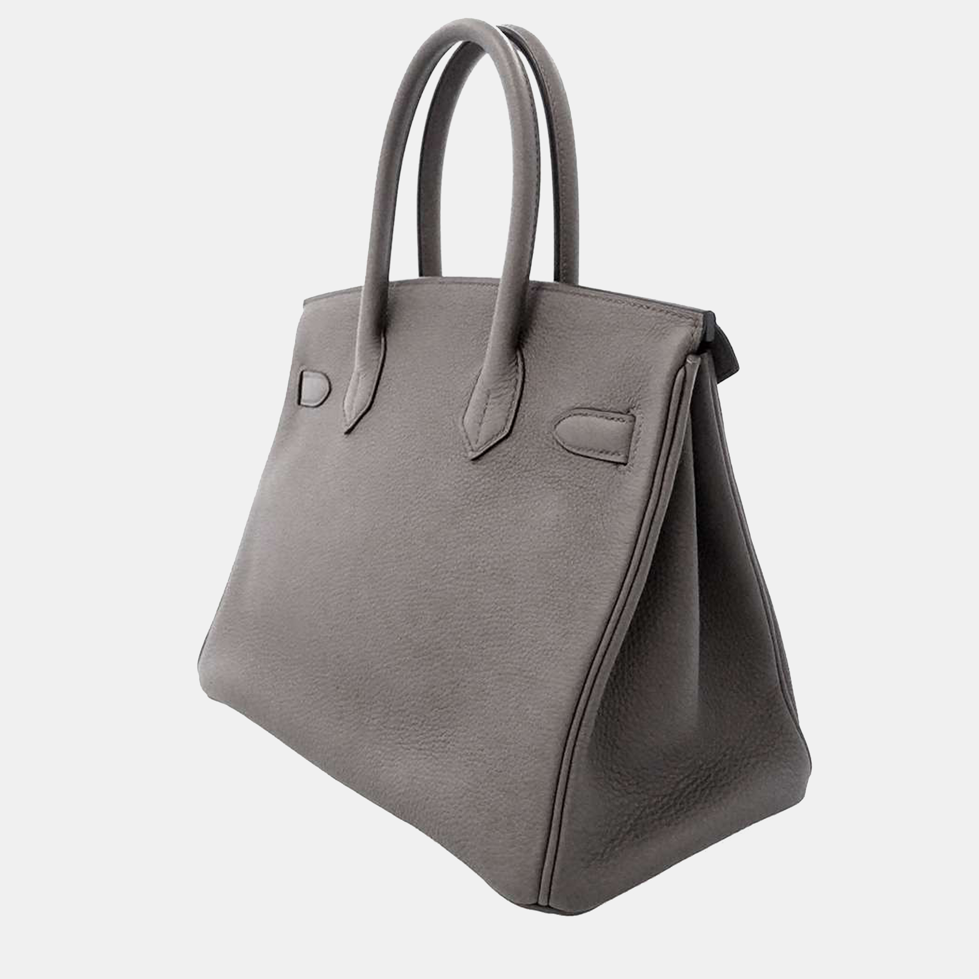 

Hermes Brown Togo Leather Birkin Size 30 Bag