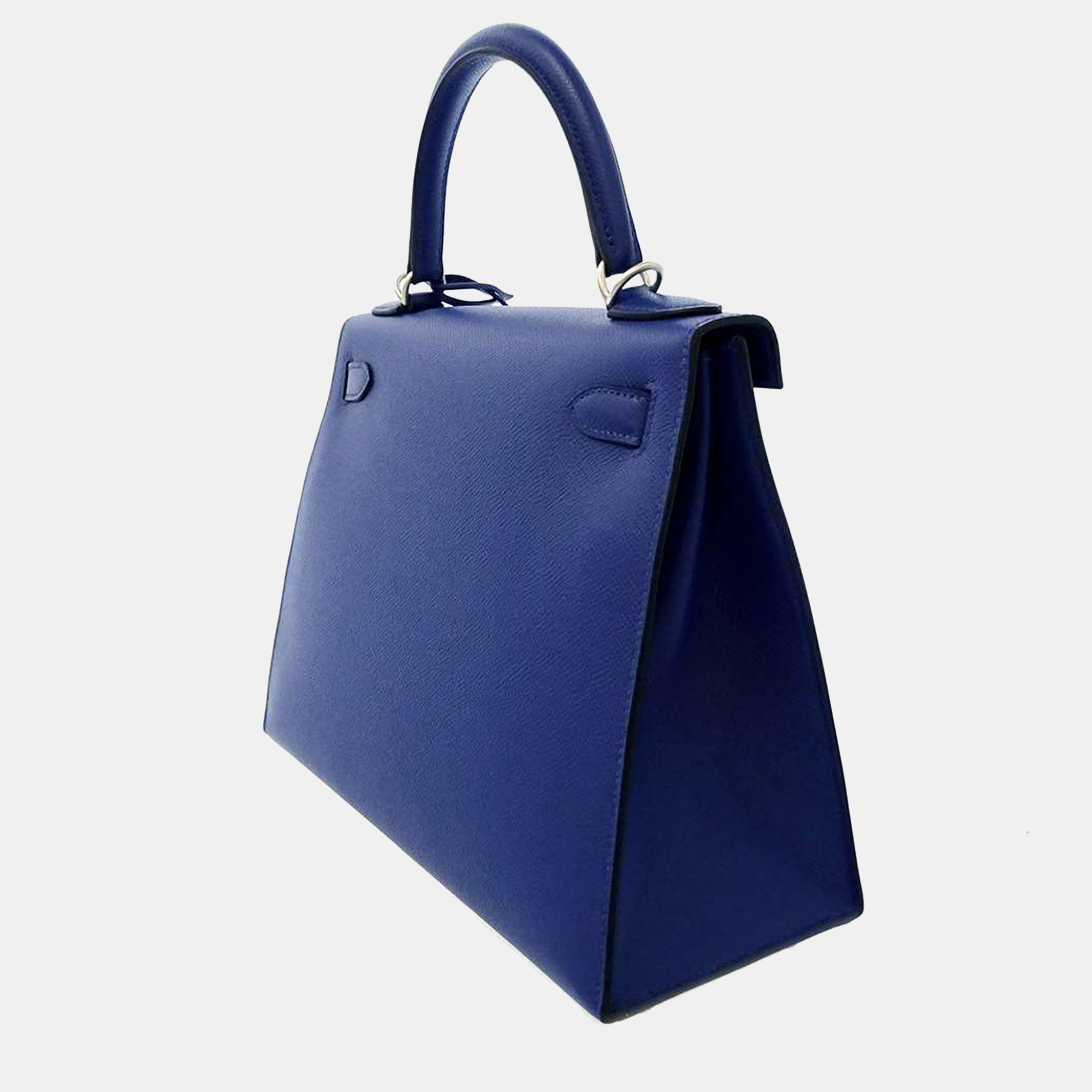 

Hermes Blue Electric Epsom Kelly Sellier Size 28 bag