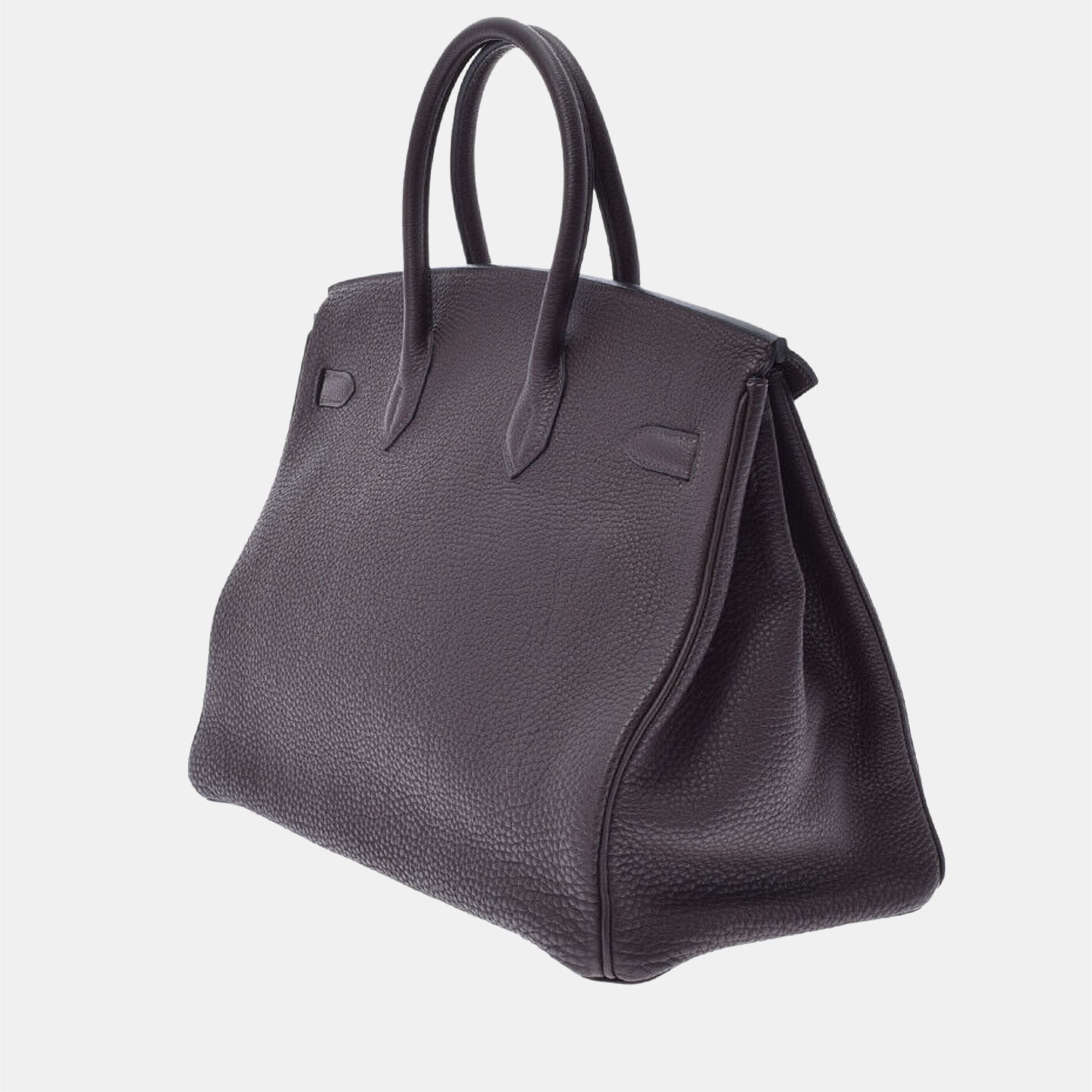 

Hermes Brown Togo Leather Gold Hardware Birkin 35 Bag