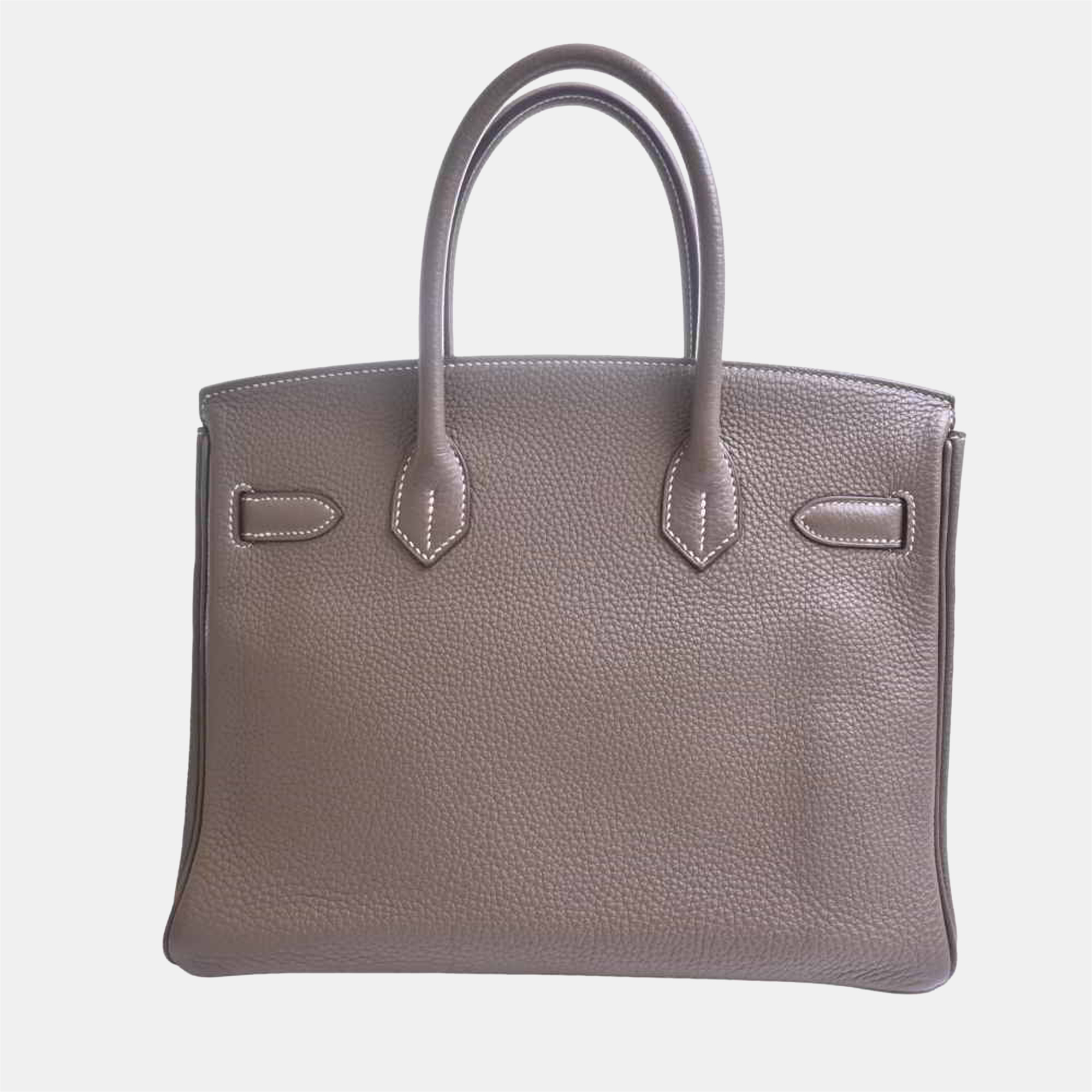 

Hermes Togo Birkin 30 Handbag Brown, Grey