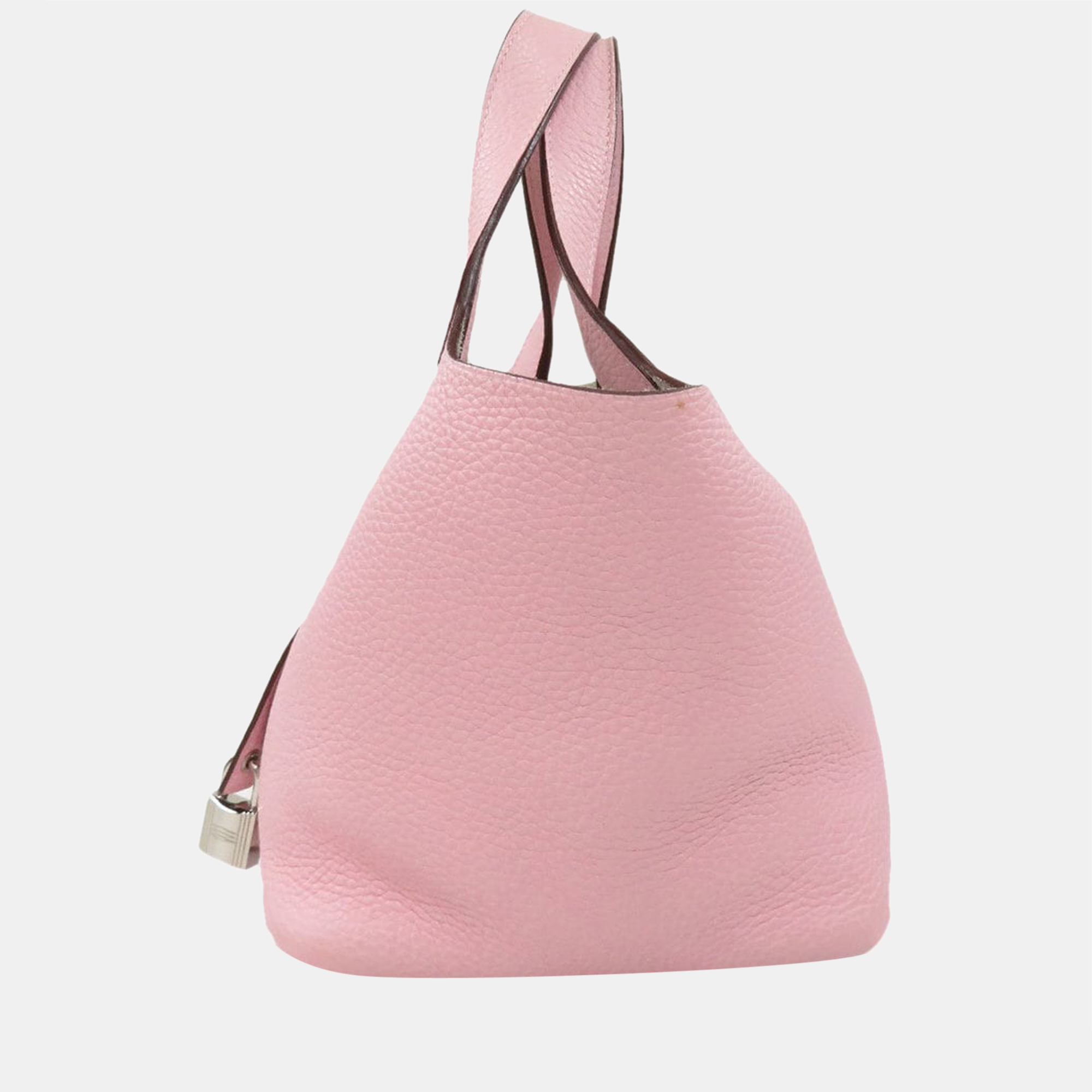

Hermes Picotin Lock PM Rose Sakura Handbag Taurillon Ladies, Pink