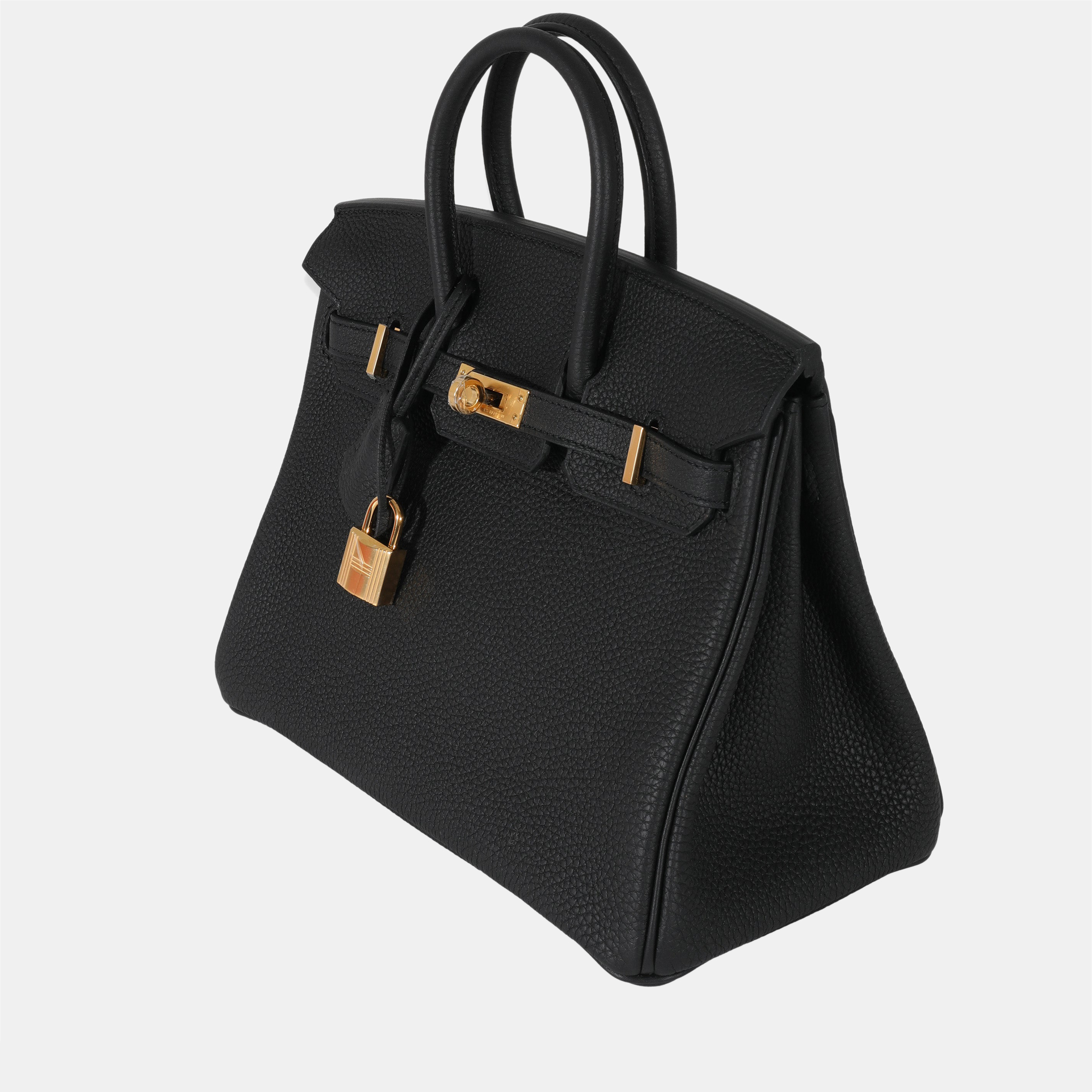 

Hermes Black Togo Birkin 25 GHW