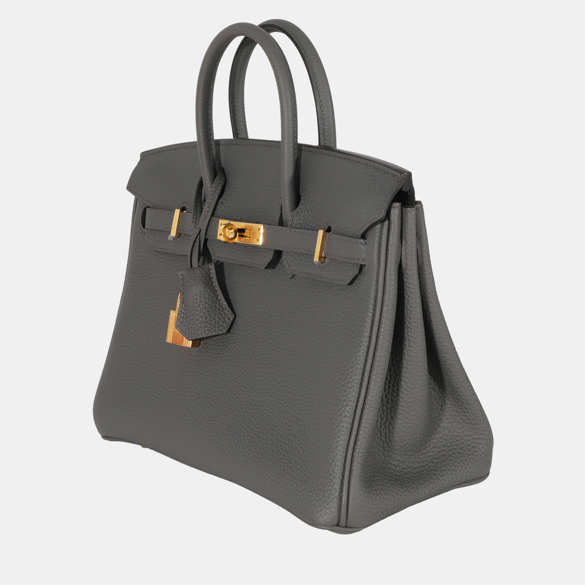 

Hermes Etain Togo Birkin 25 GHW, Grey