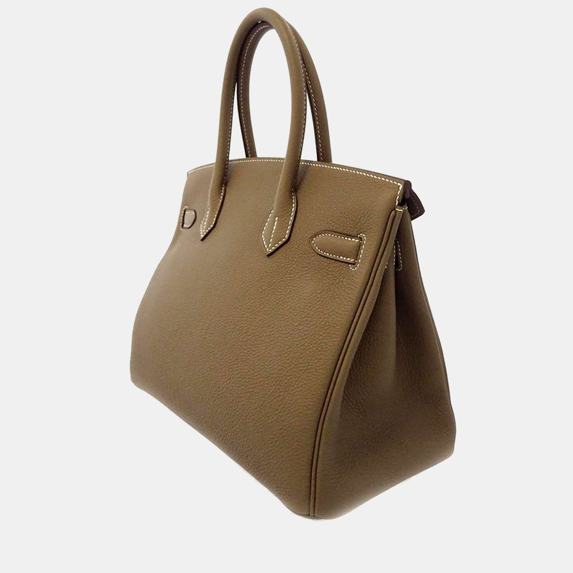 

Hermes Brown Togo Leather Birkin Size 30 bag