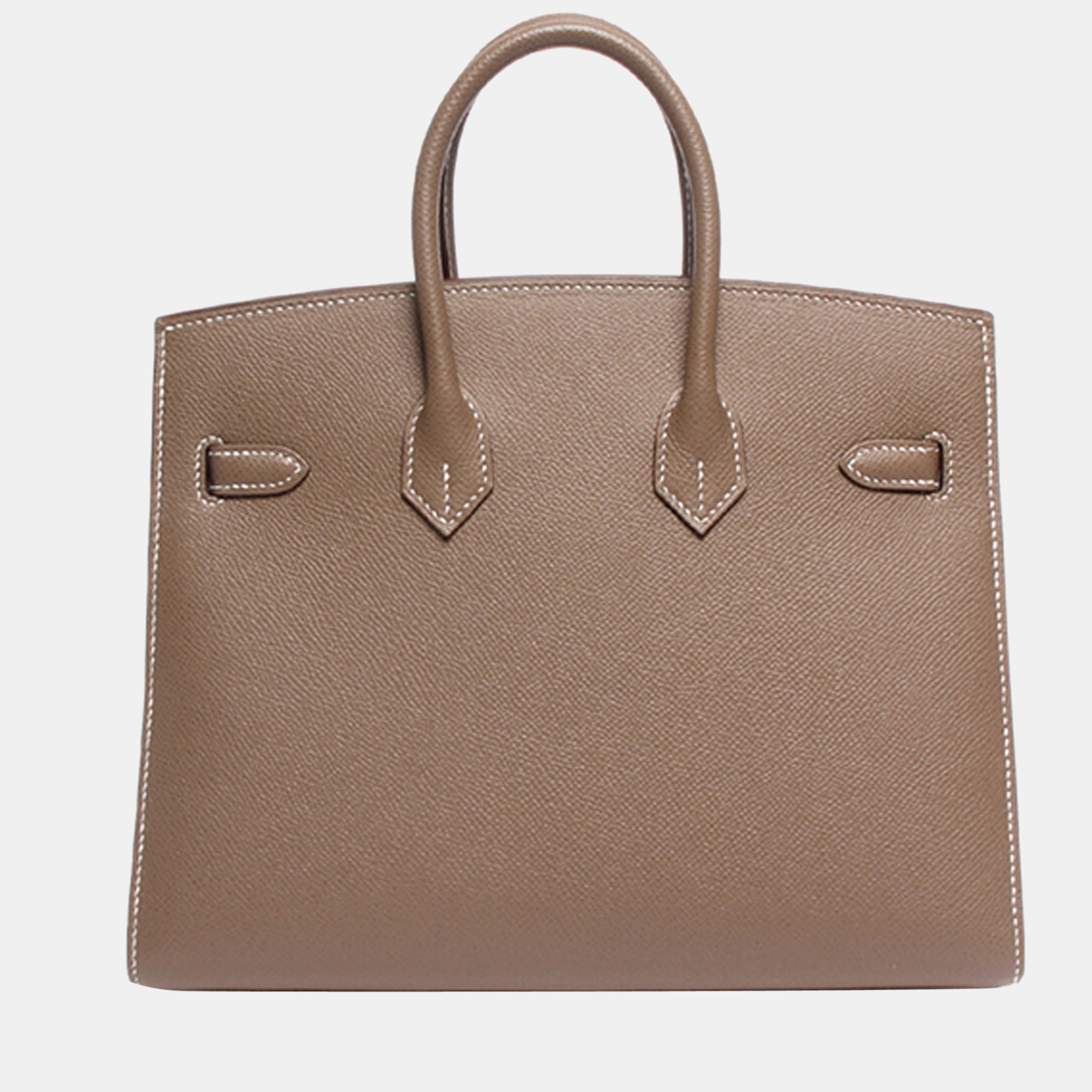 

Hermes Brown Epsom Leather Birkin 25 Bag
