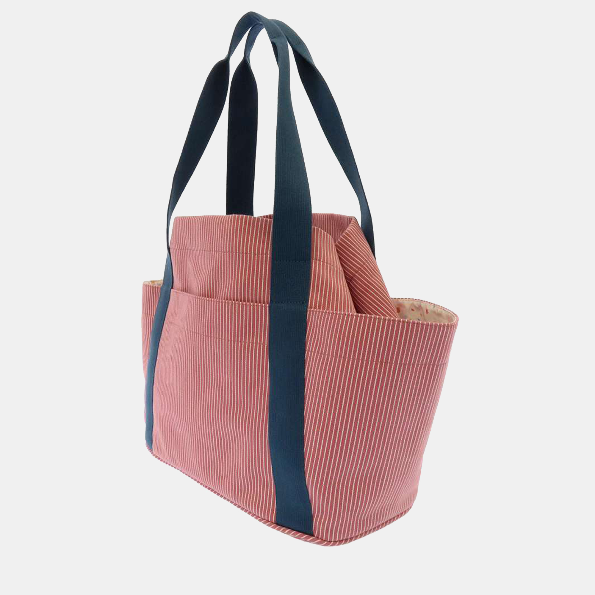 

Hermes Canvas Patterned Diaper Bag, Blue