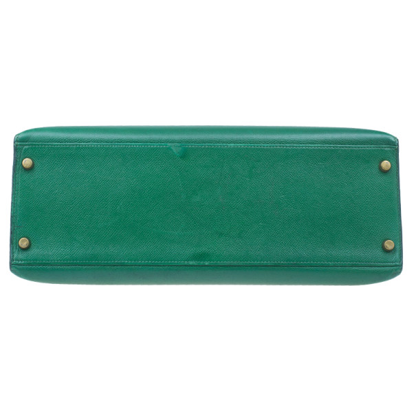 Hermes Vintage Emerald Green Kelly 36 Hermes