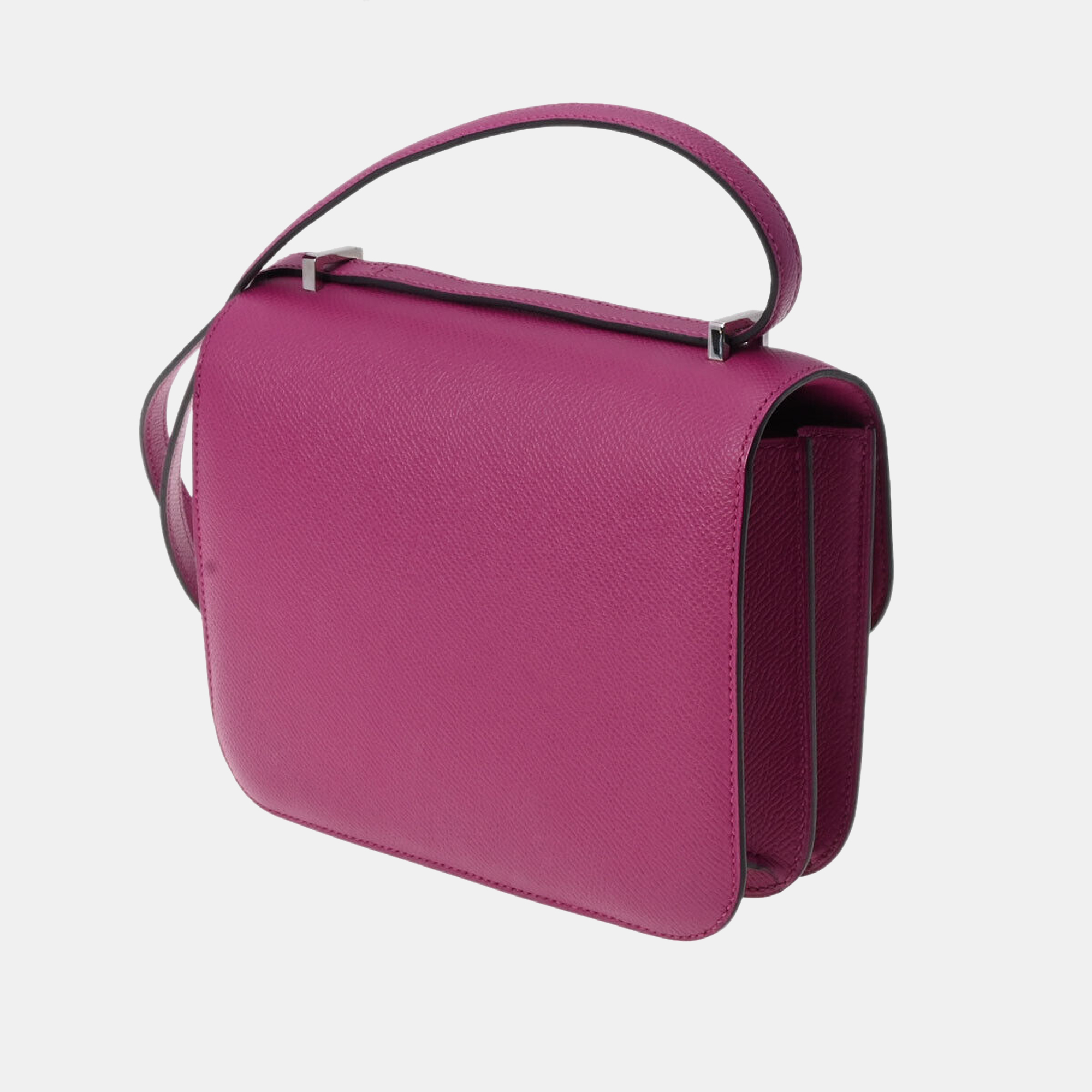 

Hermes Pink Epsom Leather Constance Mini 18 Bag