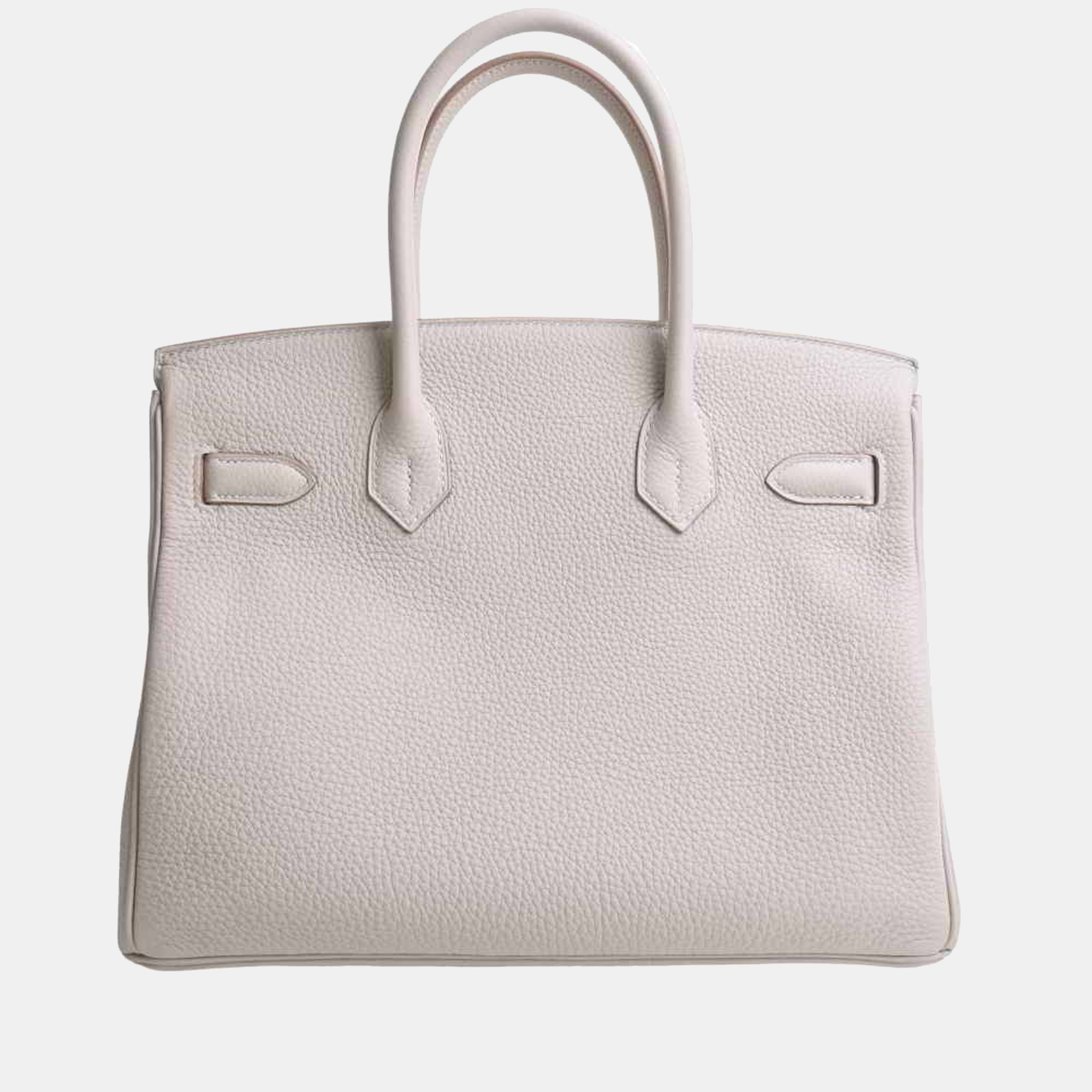 

Hermes Togo Birkin 30 Handbag Light Gray, Grey