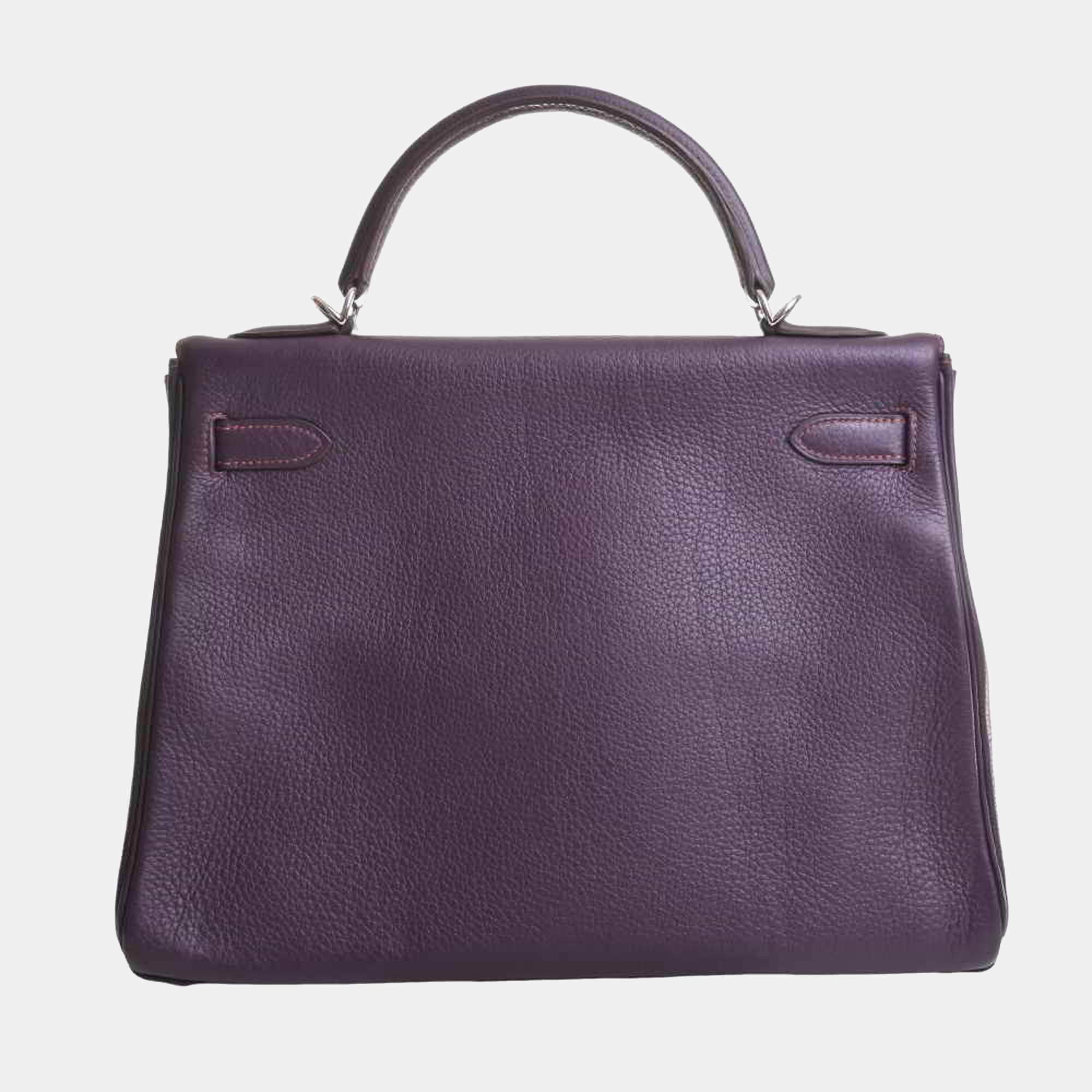 

Hermes Togo Kelly 32 handbag purple