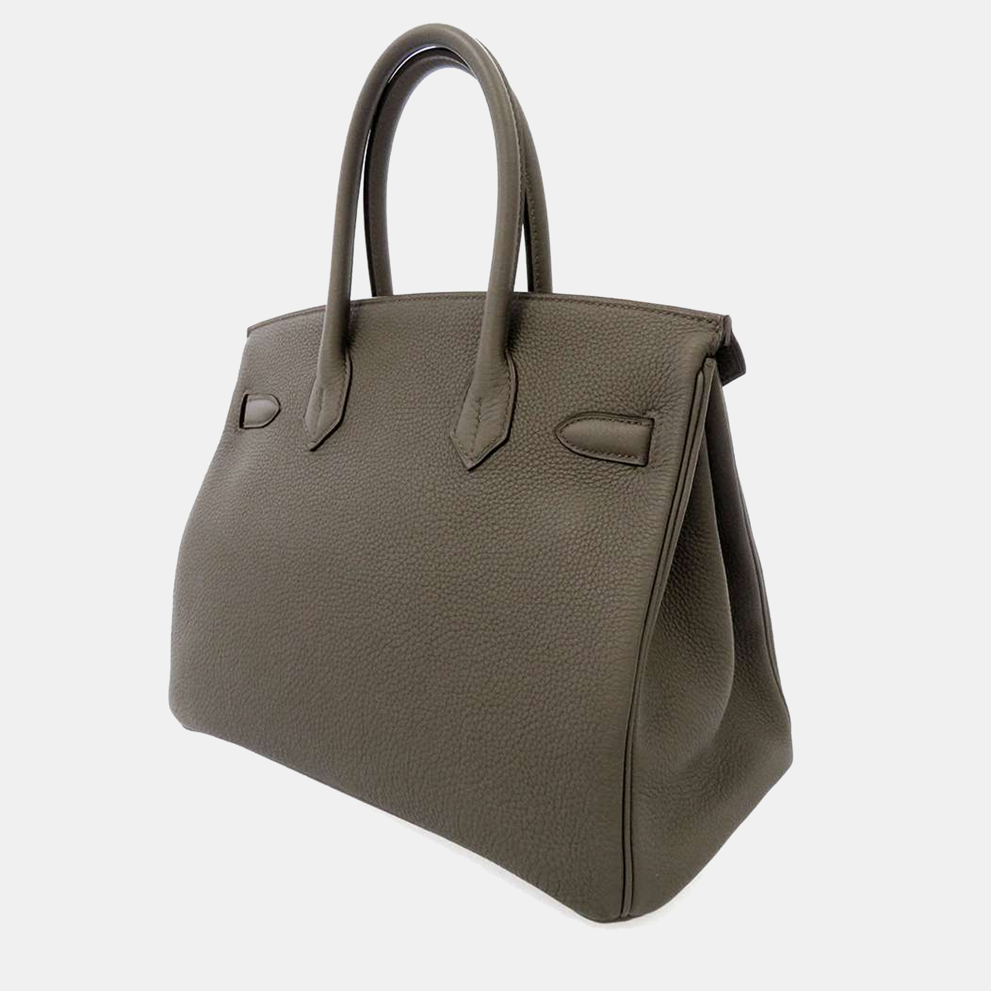 

Hermes Grey Togo Leather Palladium Hardware Birkin 30 Bag