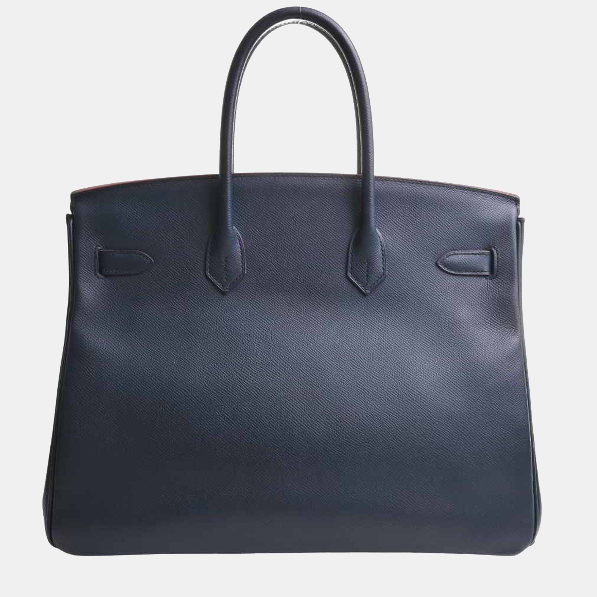 

Hermes Vaux Epsom Birkin 35 Handbag Navy, Black