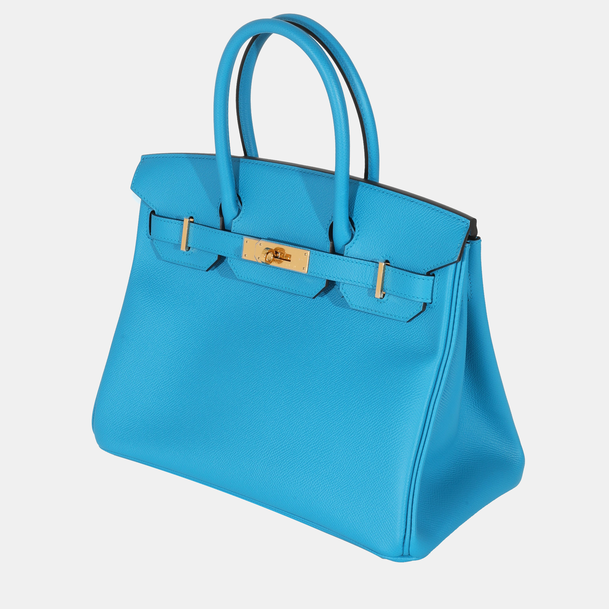 

Hermes Bleu Zanzibar Epsom Birkin 30 GHW, Blue