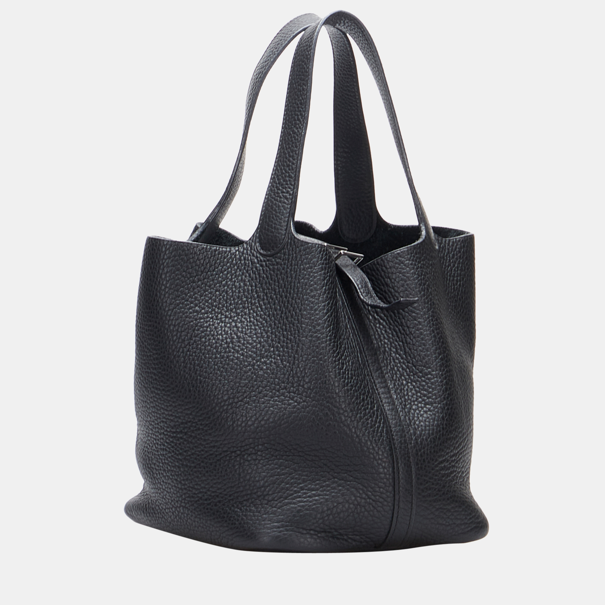 

Hermes Black Taurillon Clemence Picotin Lock 22