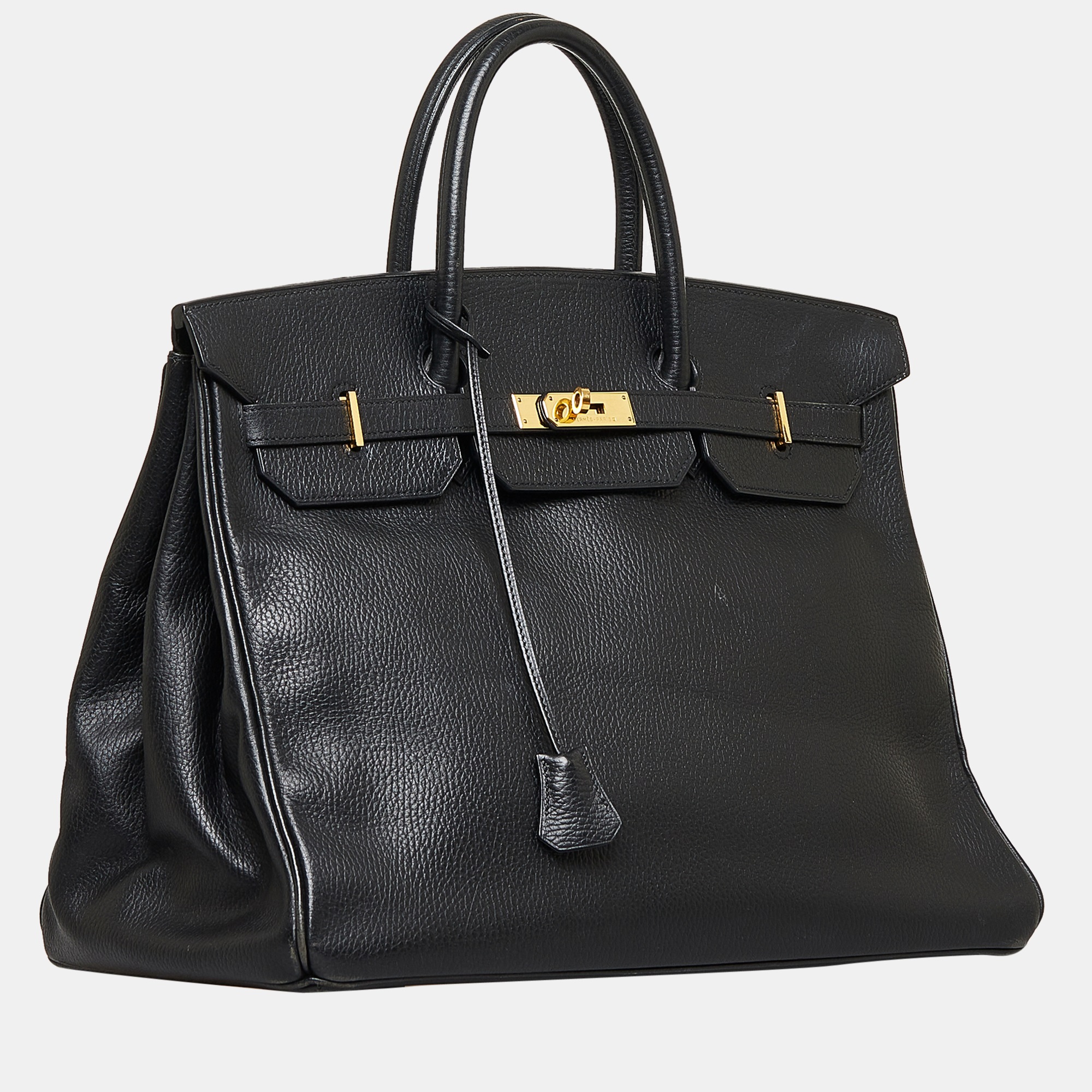 

Hermes Black Ardennes Birkin 40