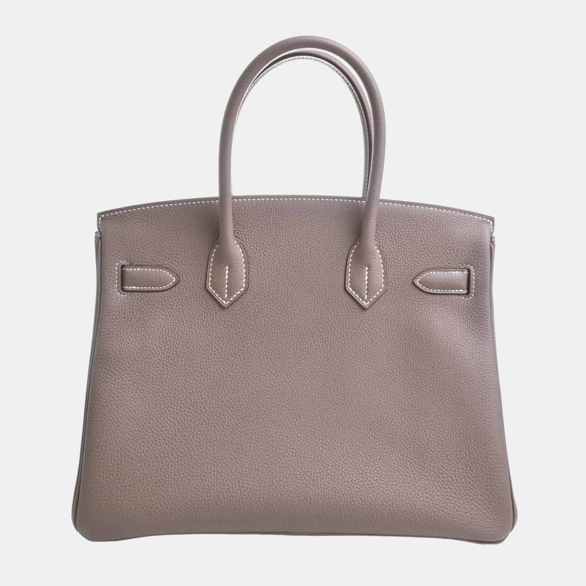 

Hermes Togo Birkin 30 Handbag - Greige, Grey