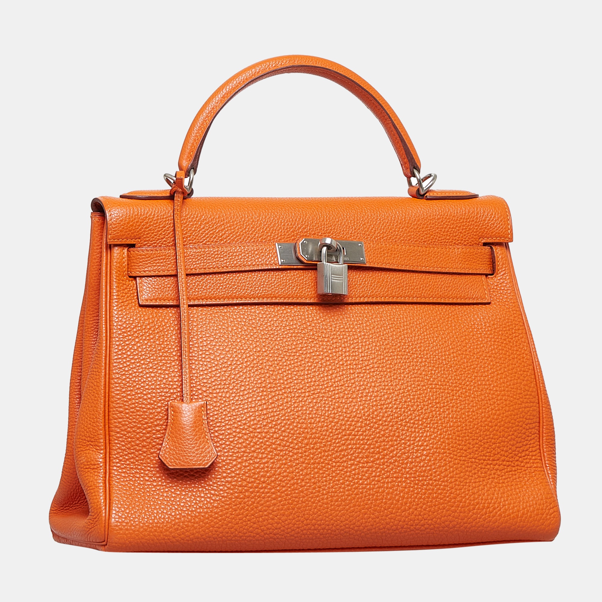 

Hermes Orange Togo Kelly 32