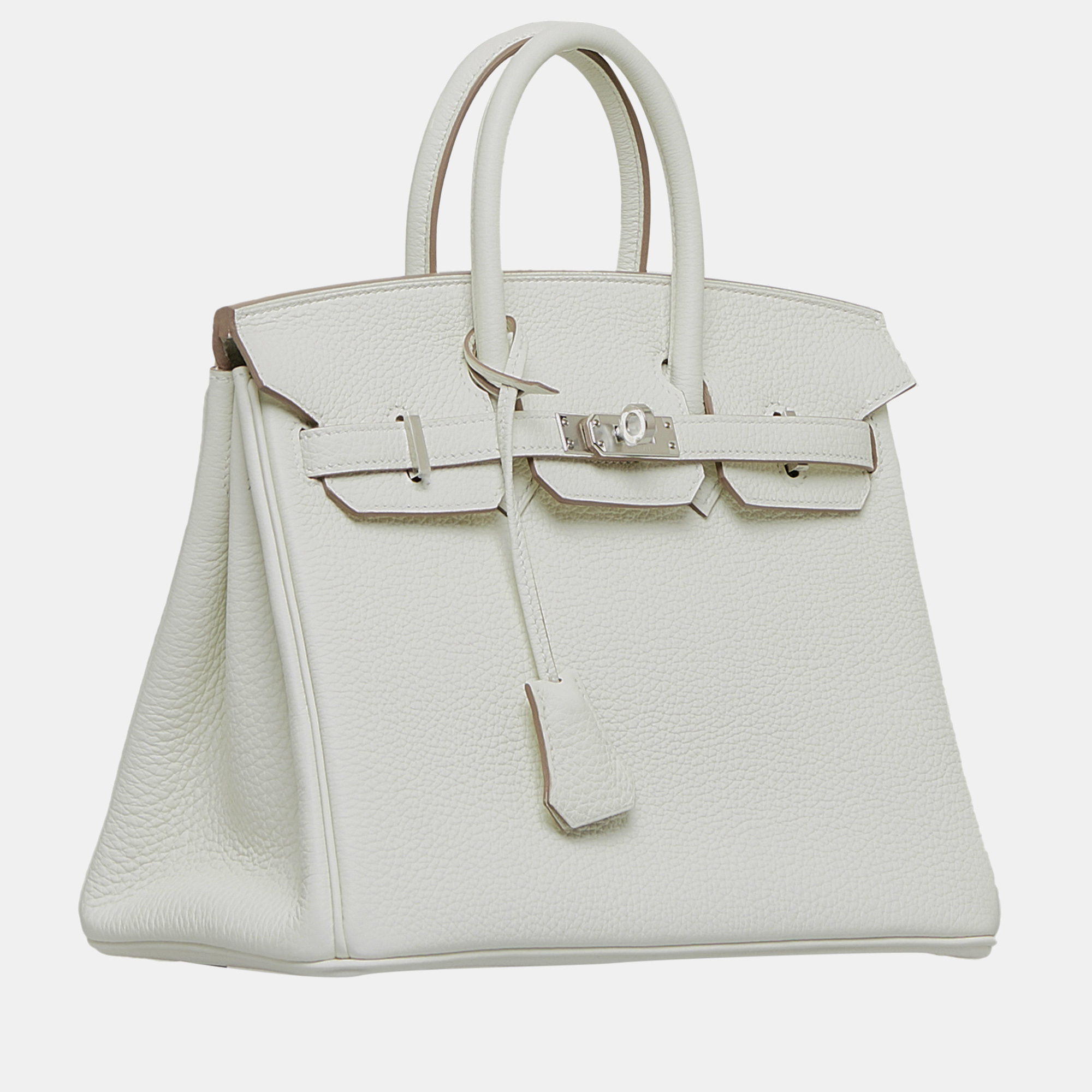 

Hermes White 2022 Togo Birkin 25