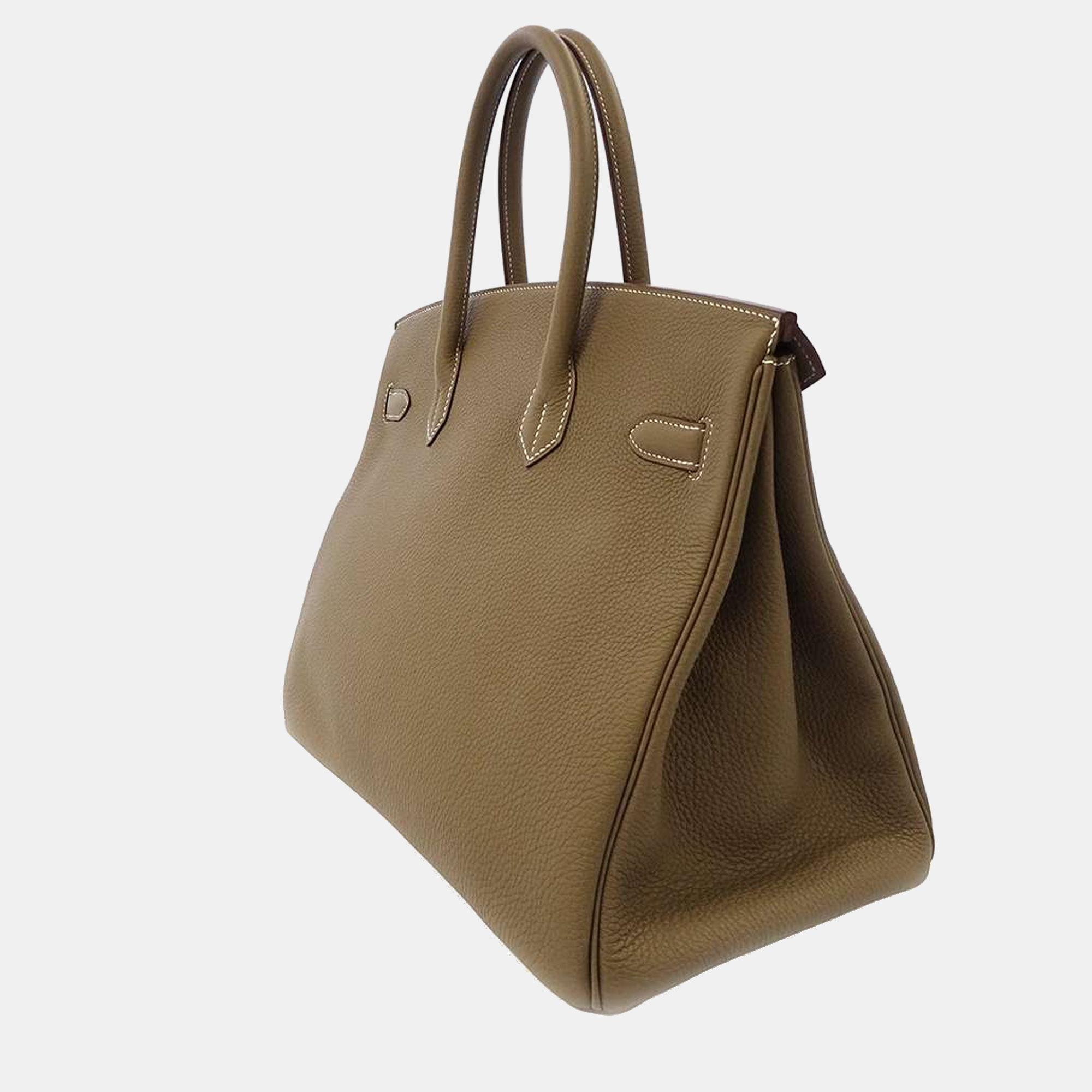 

Hermes Grey Togo Leather Palladium Hardware Birkin 35 Bag