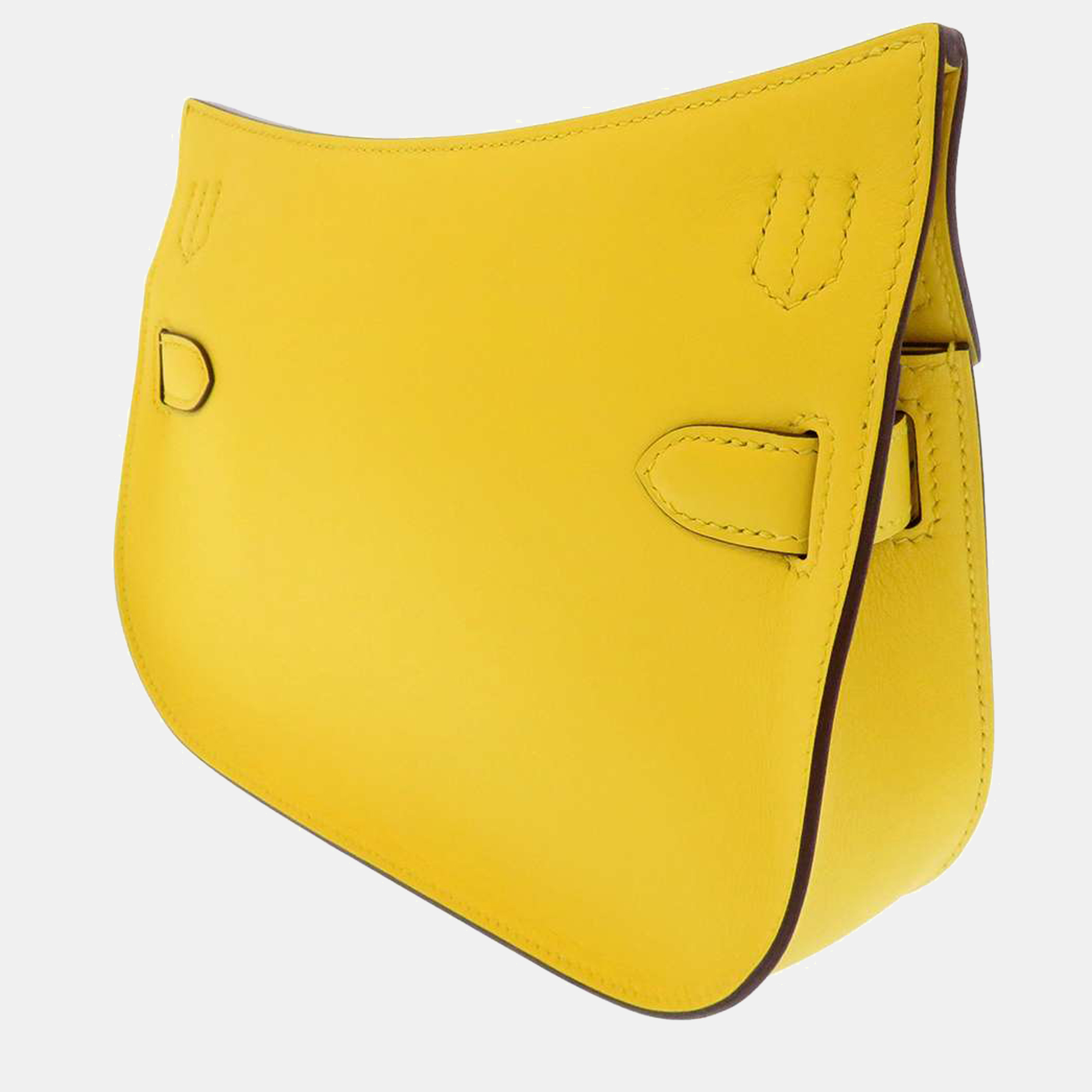 

Hermes Yellow Swift Leather Mini Jypsiere Shoulder Bag