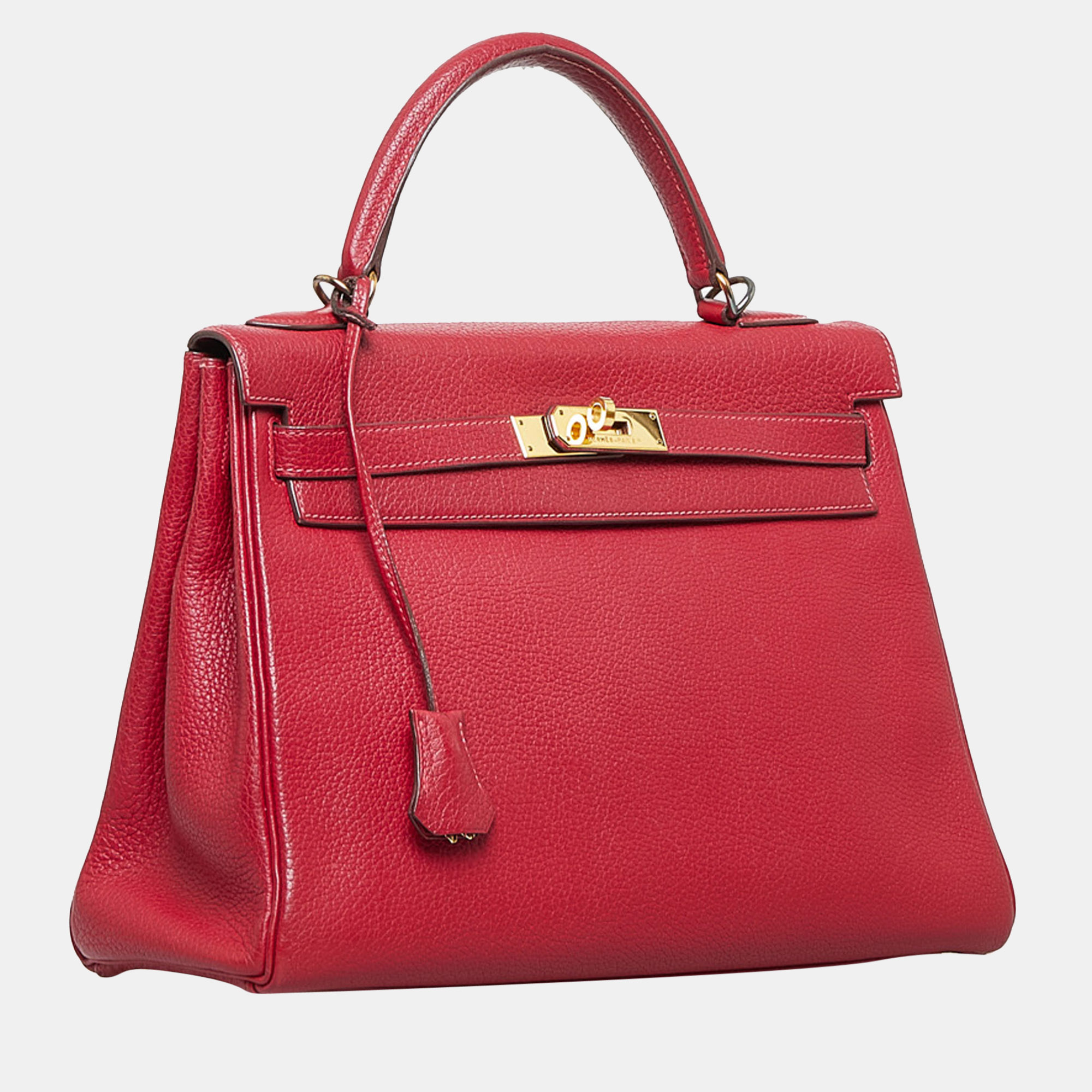 

Hermes Red Epsom Kelly 32