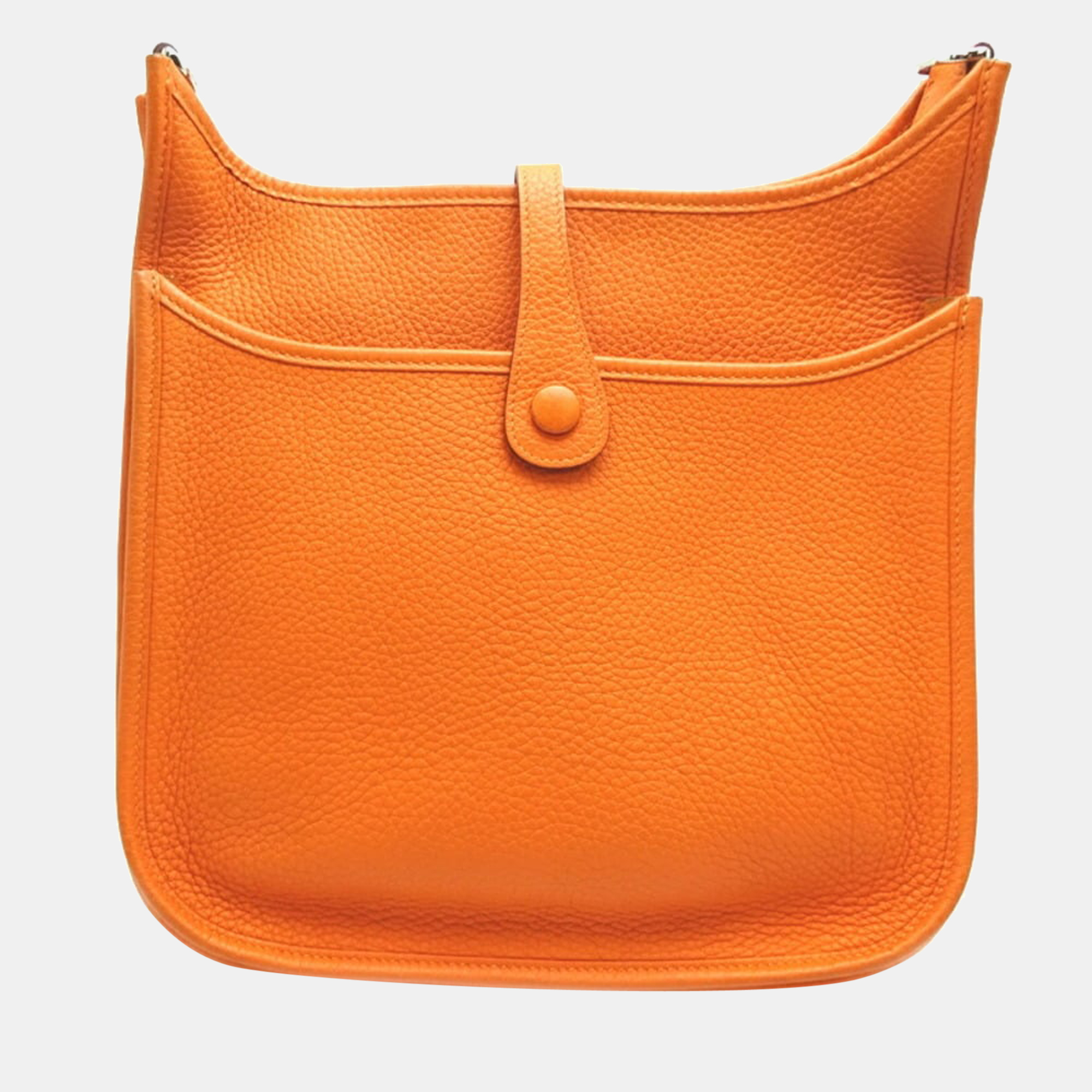 

Hermes Evelyn PM3 Troyes a¡P Engraved (Made in 2012) Women's Shoulder Bag Taurillon Clemence Orange