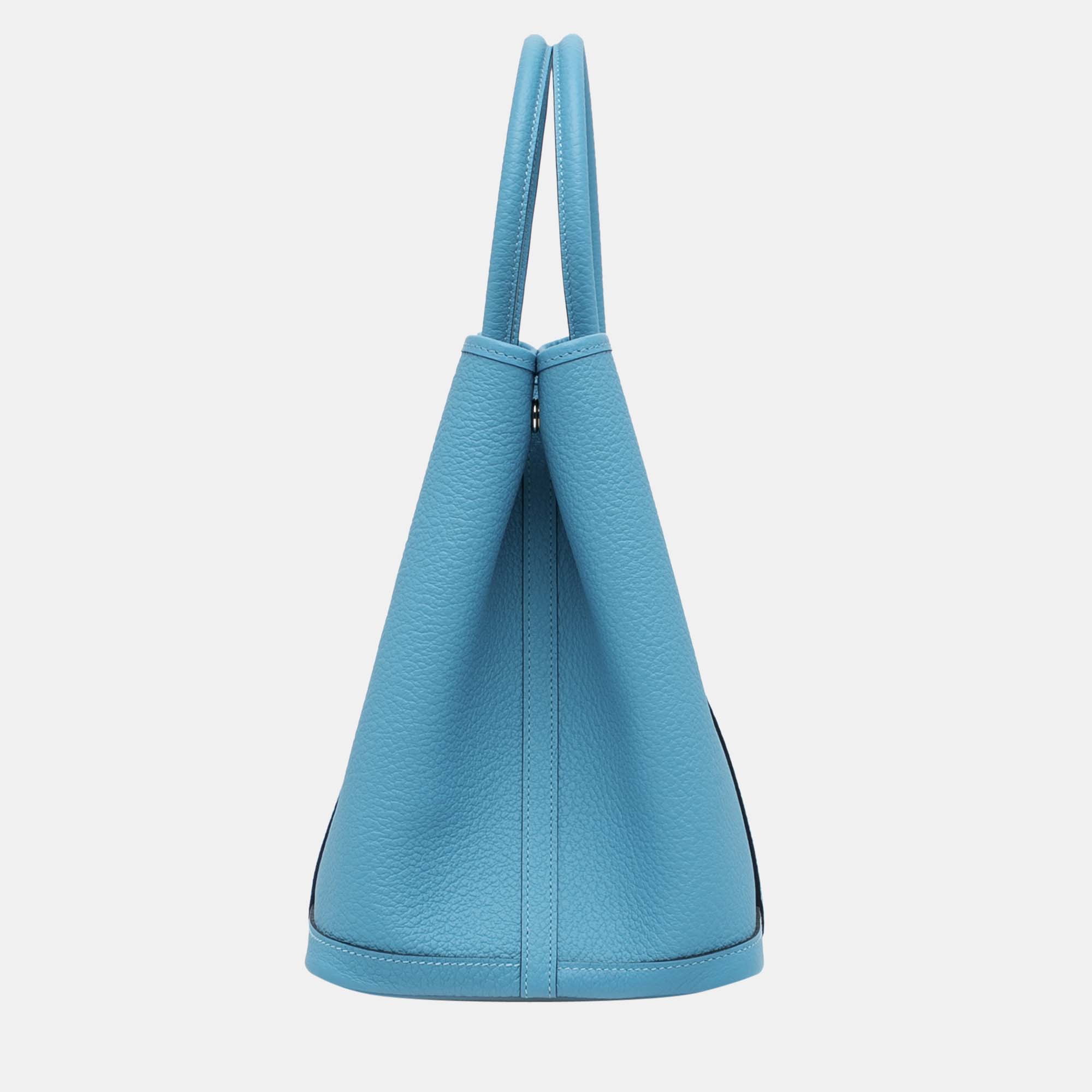 

Hermes Blue Negonda Garden Party 36