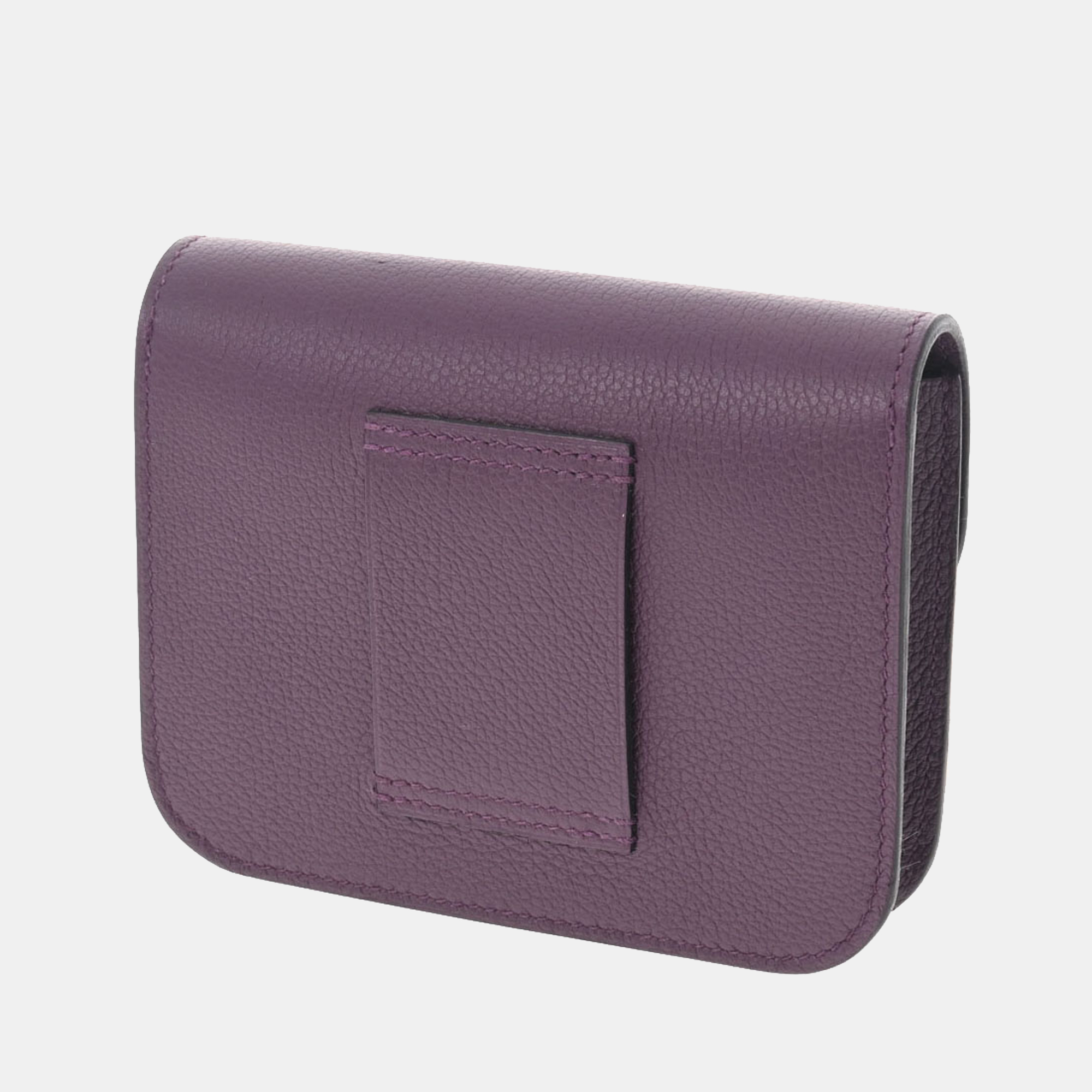 

Hermes Purple Evercolor Leather Constance Shoulder Bag