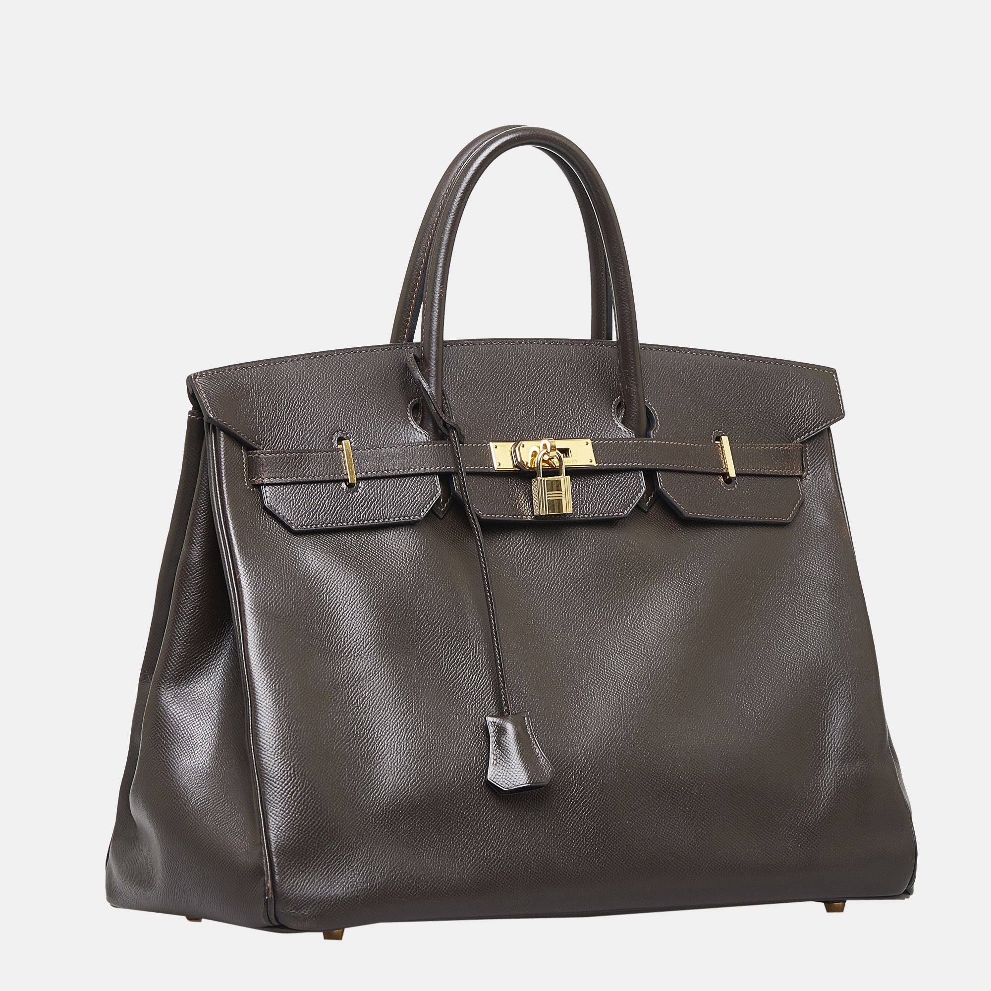 

Hermes Brown Epsom Birkin 40