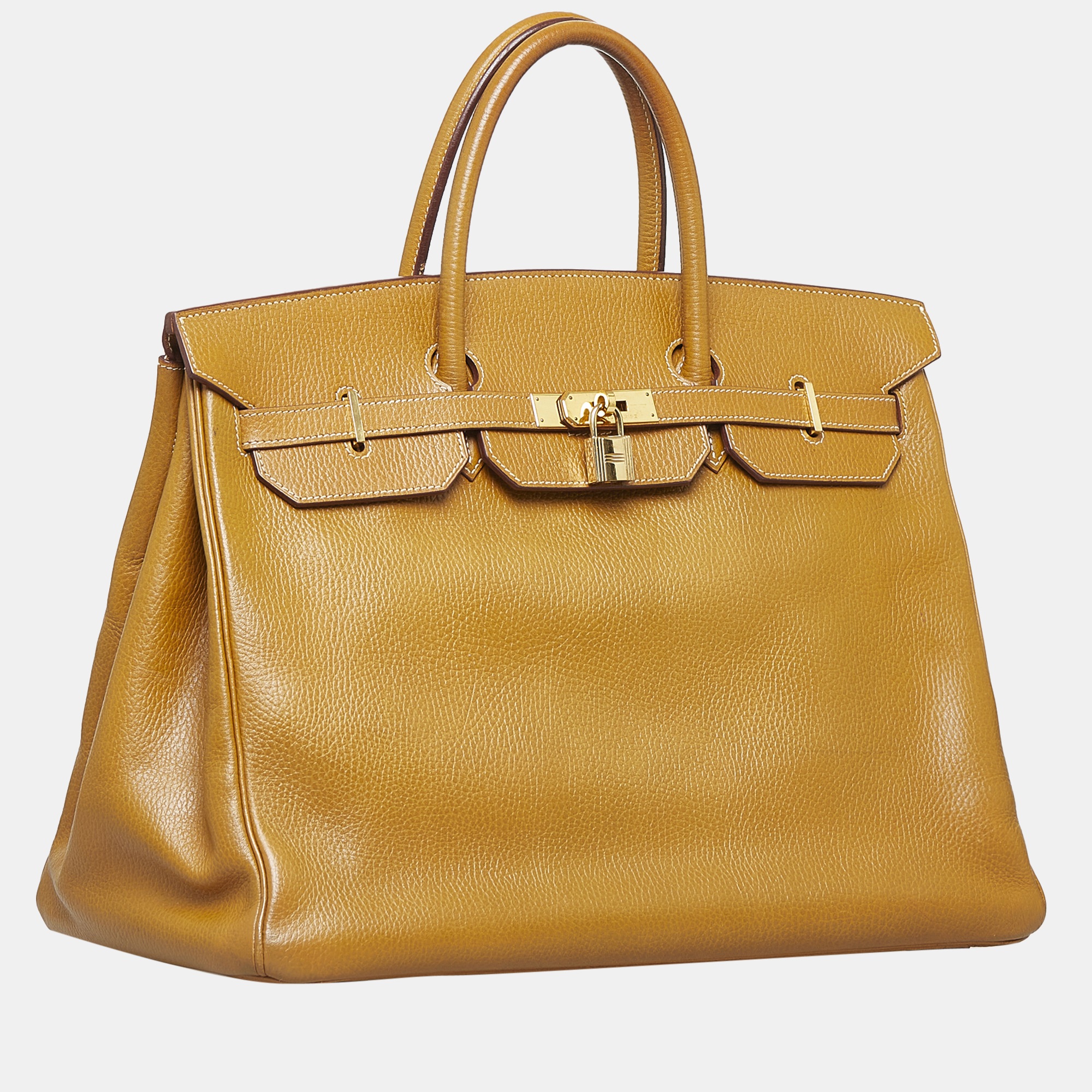 

Hermes Brown Clemence Birkin 40