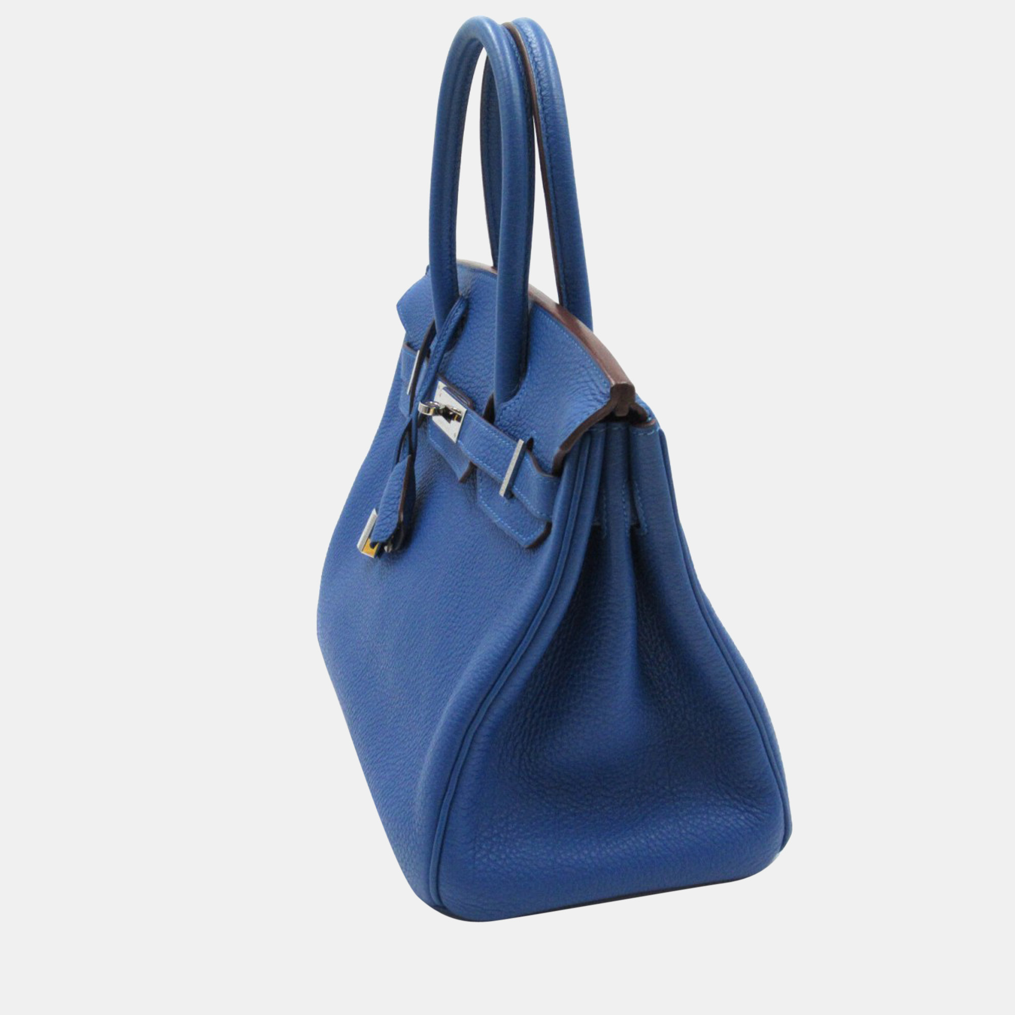 

Hermes Blue Togo Leather Palladium Hardware Birkin 30 Bag