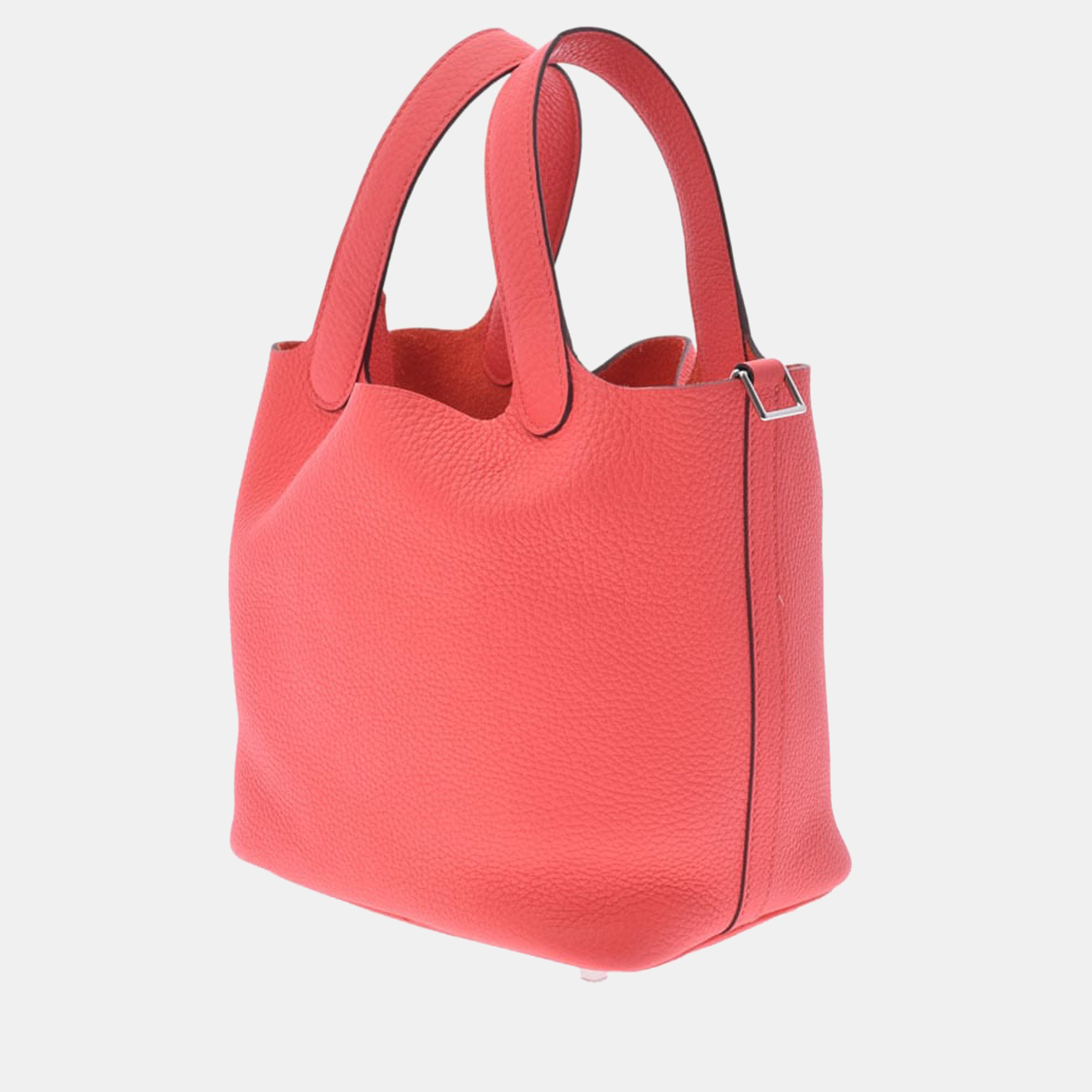 

Hermes Picotin Rock PM Rose Texas Y Engraved (around 2020) Ladies Taurillon Clemence Handbag, Pink