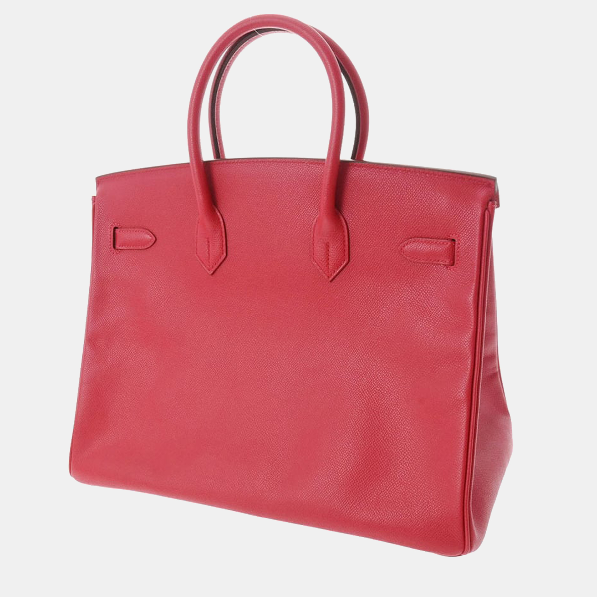 

Hermes Birkin 35 Rouge Biff G Engraved (around 2003) Ladies Couchbel Handbag, Red