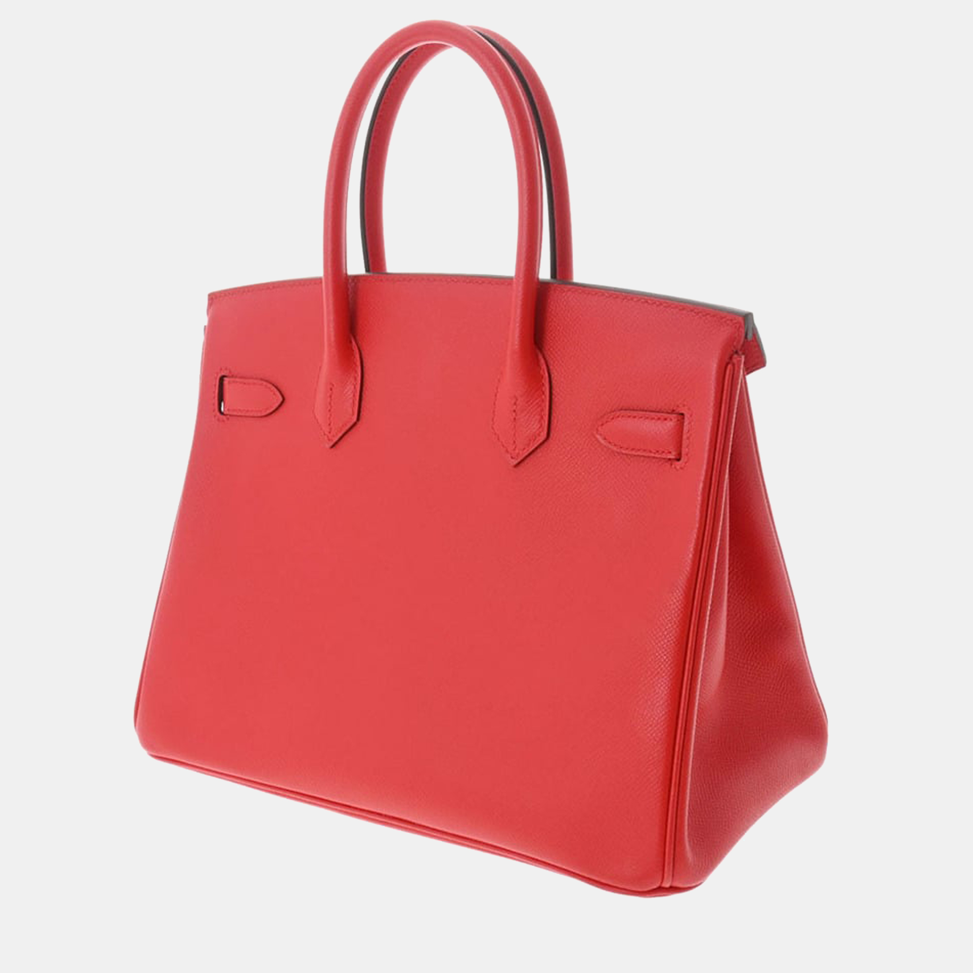 

Hermes Birkin 30 Rouge Coup Palladium Metal Fittings D Engraved (around 2019) Women's Vaux Epson Handbag, Red