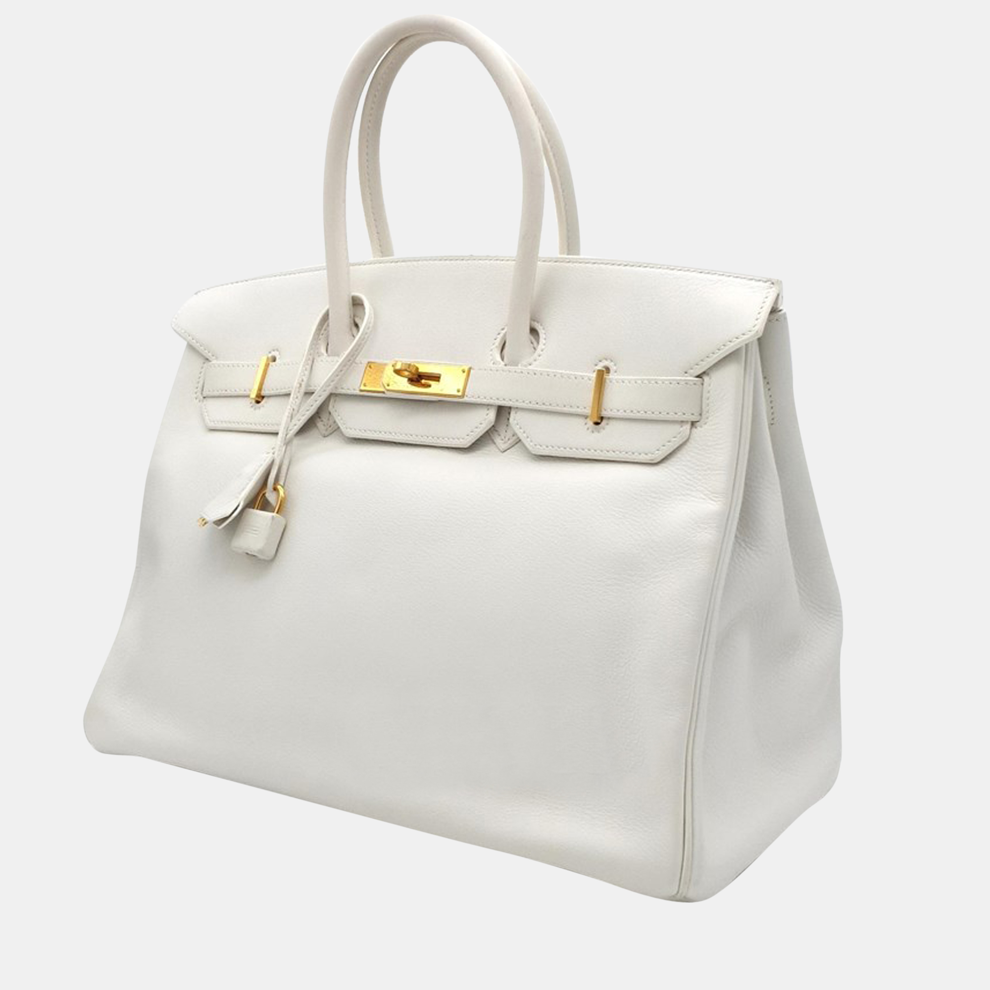 

Hermes Birkin 35 bag, White